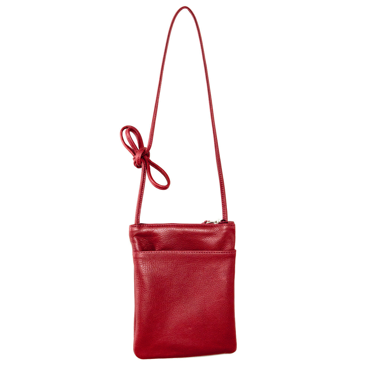 SVEN Style No. 022 Crossbody/ Shoulder Bag red leather