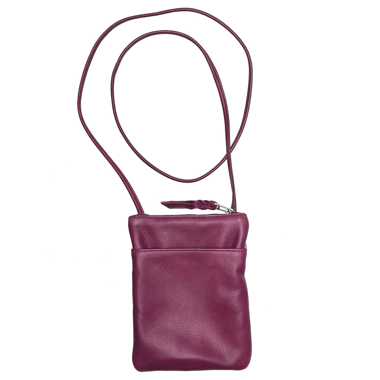 SVEN Style No. 022 Crossbody/Shoulder Bag burgundy leather