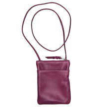 SVEN Style No. 022 Crossbody/Shoulder Bag burgundy leather