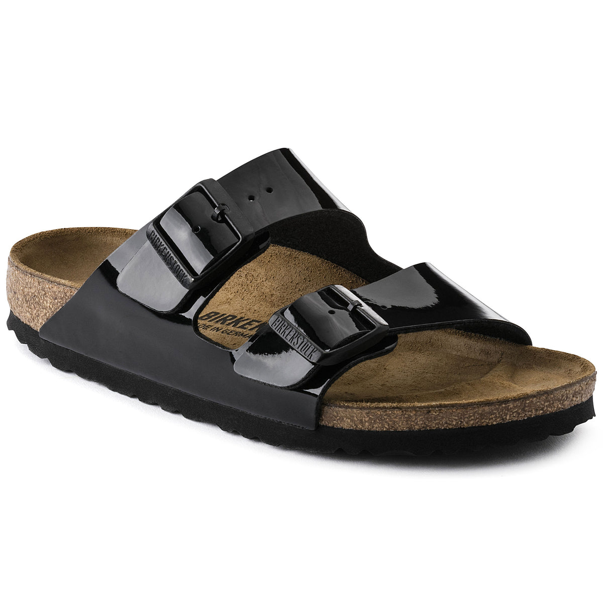 Birkenstock Bartlett Birko Felt & Patent Leather Black High Top Shoes Sneakers Birkenstock Arizona black patent Birko-Flor main image 2