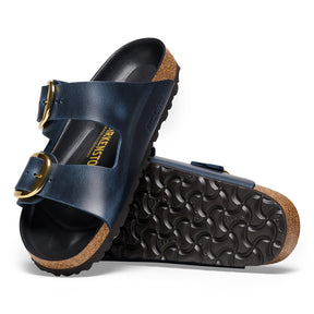 Birkenstock Limited Edition Arizona Big Buckle blue oiled leather
