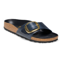 Birkenstock Limited Edition Madrid Big Buckle blue oiled leather