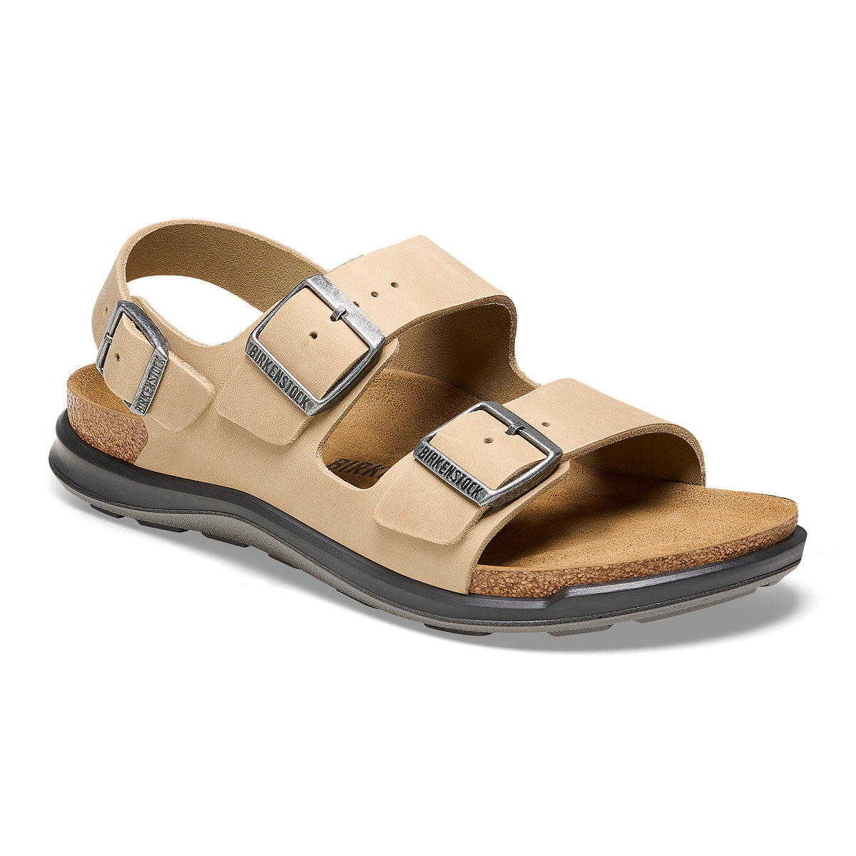 birkenstock milano tobacco Sandal The outsole is made of flexible EVA for a lightweight yet shock absorbent stride Birkenstock Men's Milano Sandals -