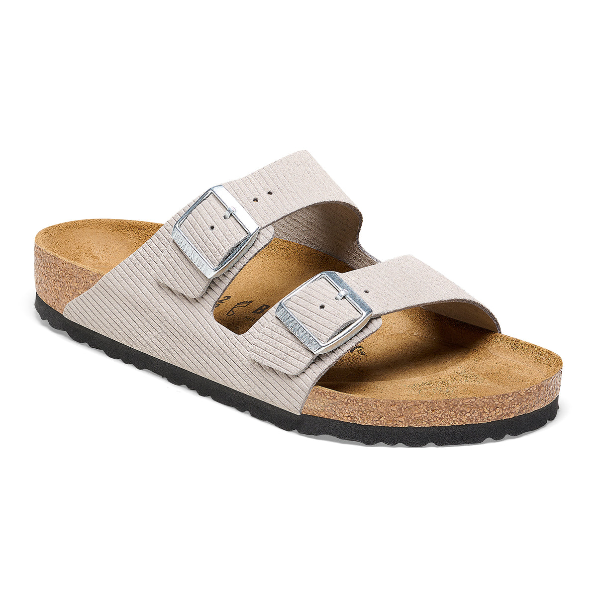 NWT Birkenstock Arizona sandals with Birko-Flor in Stone Coin ARIZONA BIRKO FLOR | STONE COIN – Mellow Concept main image 2