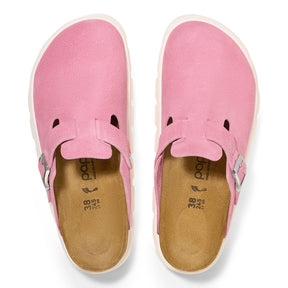 Papillio Boston Chunky candy pink suede by Birkenstock