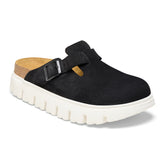 Papillio Boston Chunky black suede by Birkenstock