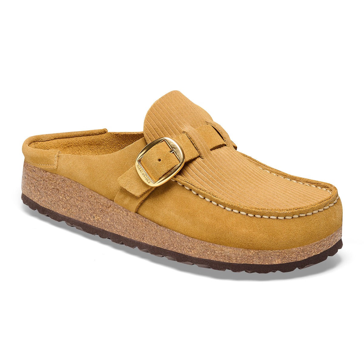 New! Birkenstock Oswego women’s  Size 8 Cork mustard Corduroy Suede Slip On Birkenstock Buckley corduroy cork brown suede main image 3