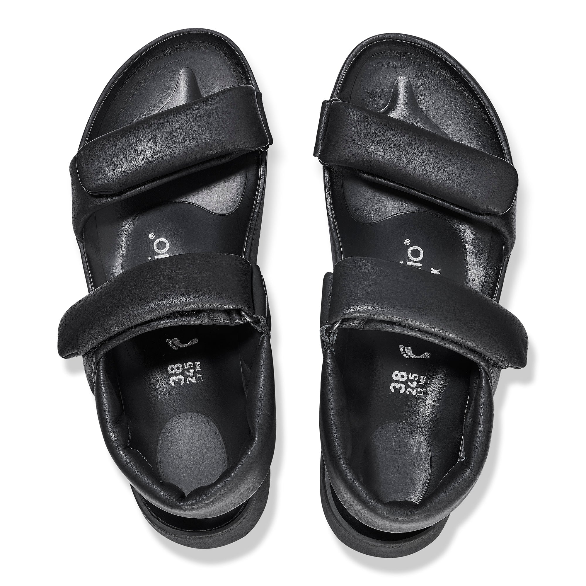 Papillio Theda black leather by Birkenstock