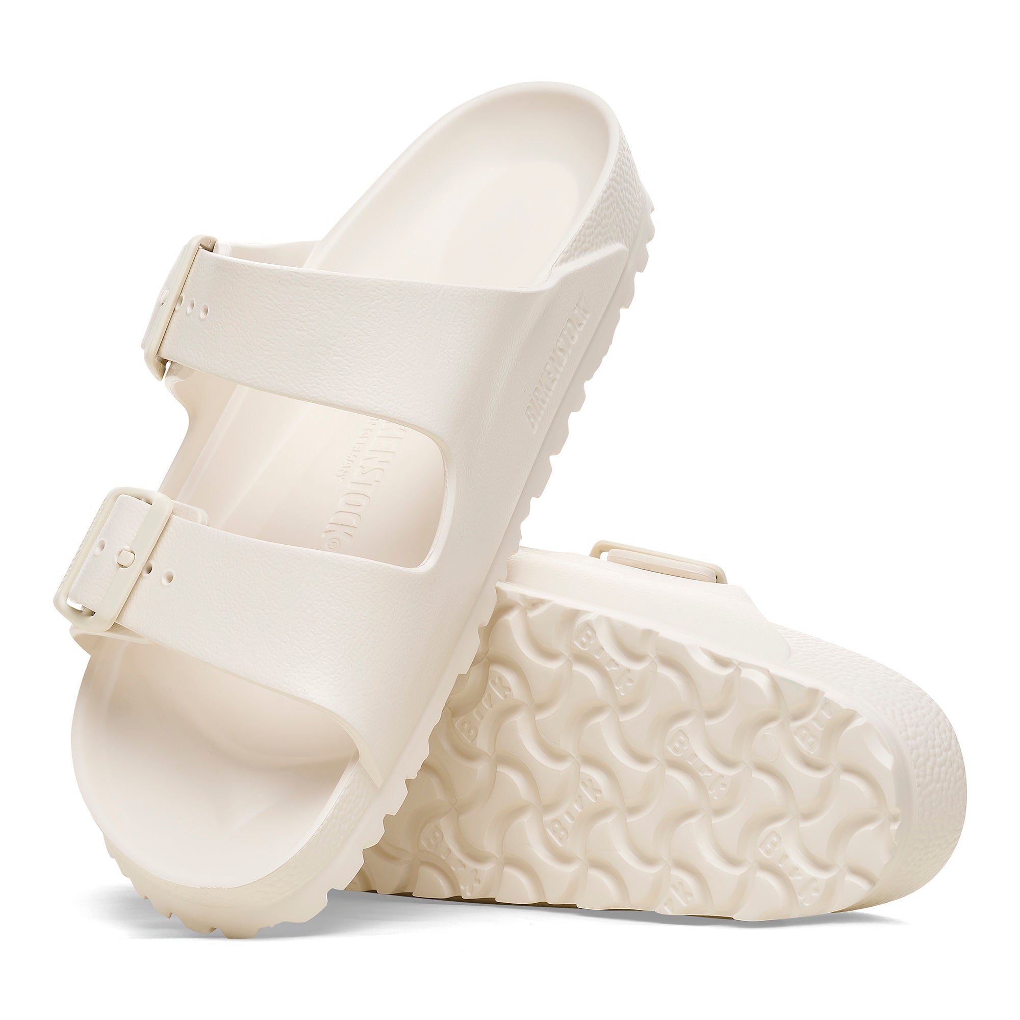 White fashion birkenstock water friendly