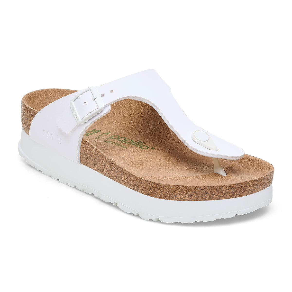 Papillio Gizeh Platform Vegan white Birko-Flor by Birkenstock display picture 3