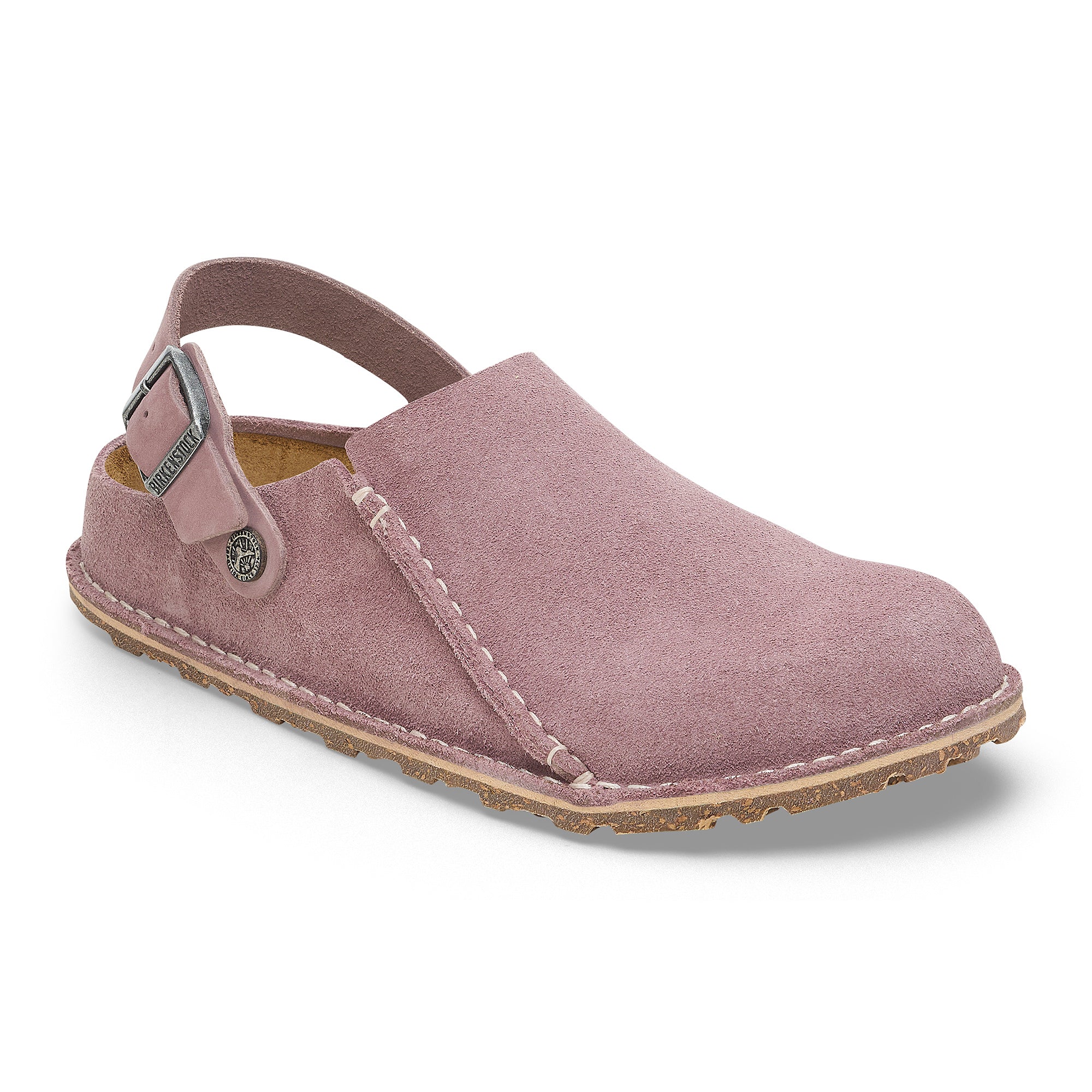 Birkenstock Lutry faded purple suede