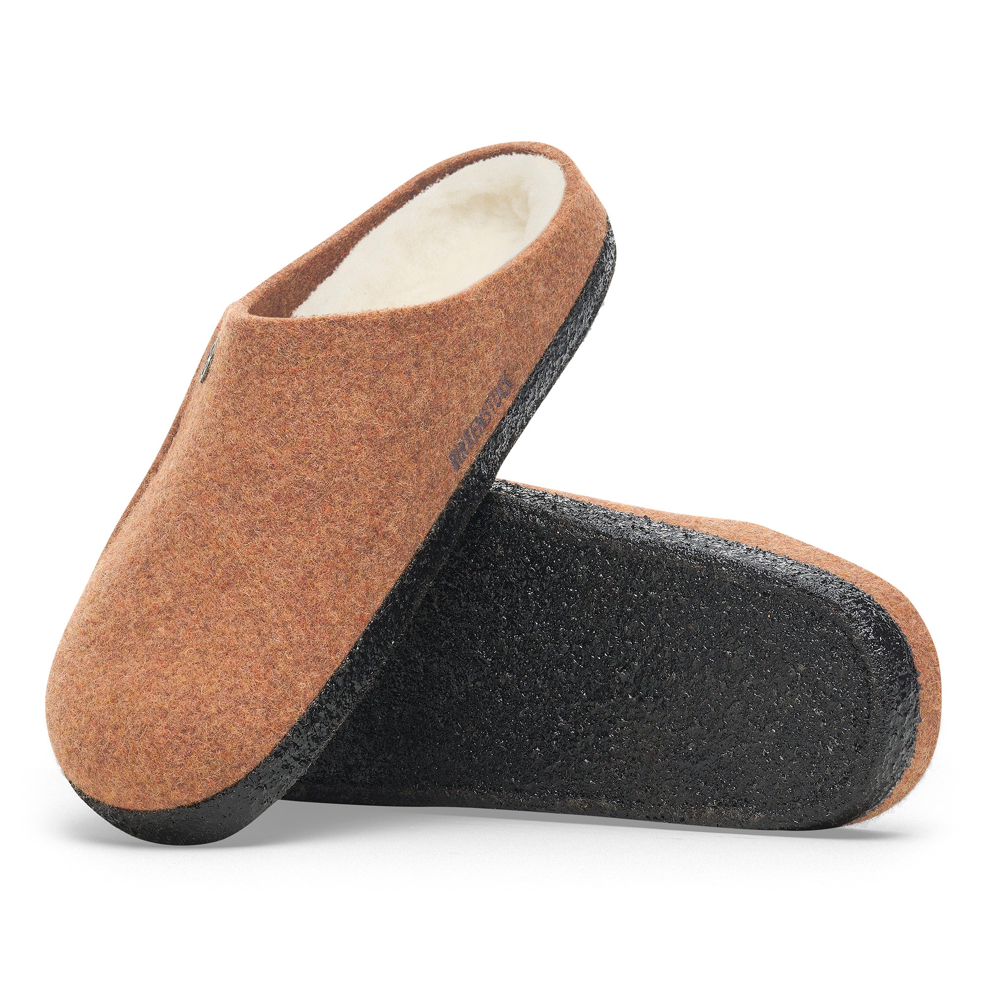 Birkenstock Zermatt Shearling toffee melange wool/natural shearling