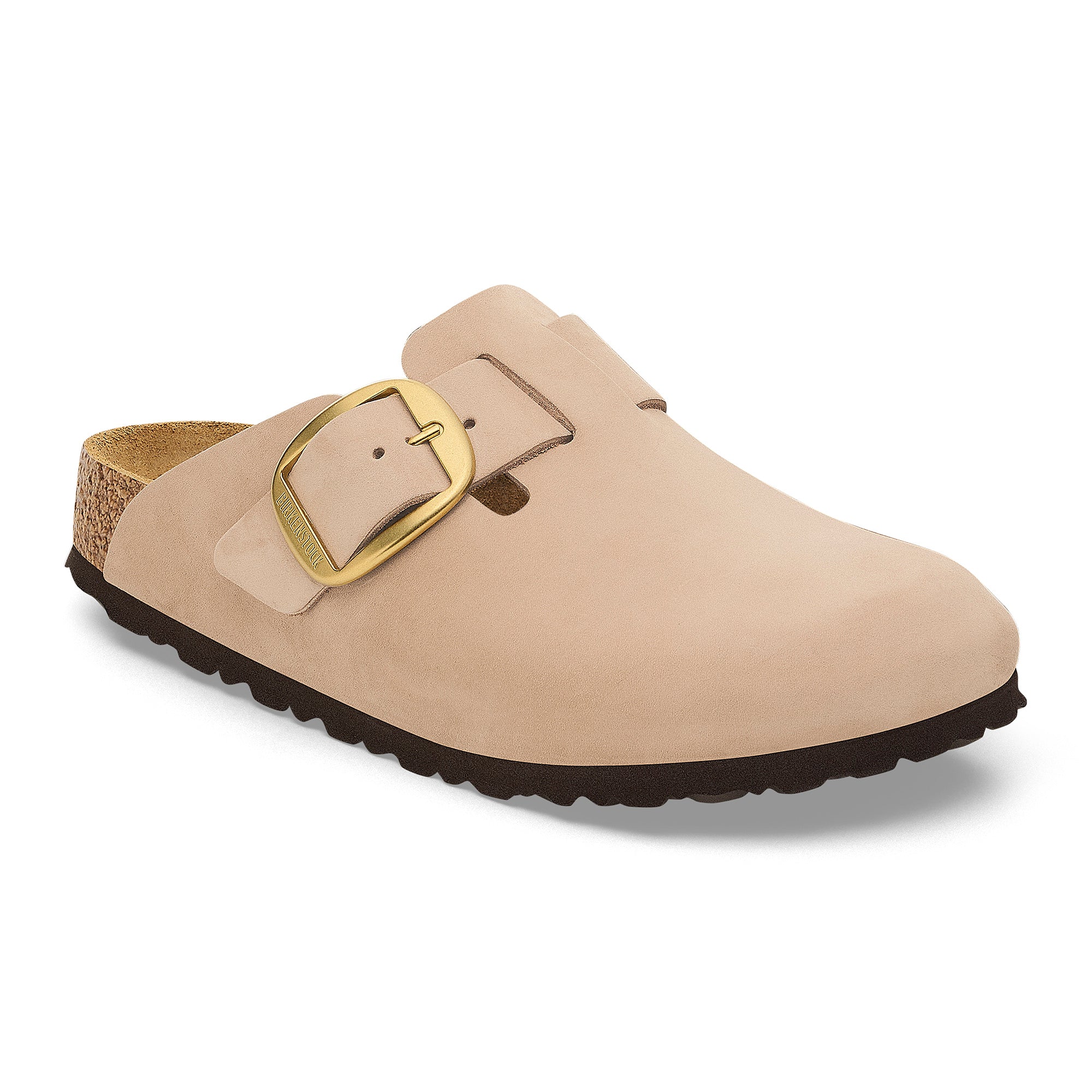 Birkenstock Boston Big Buckle sandcastle nubuck