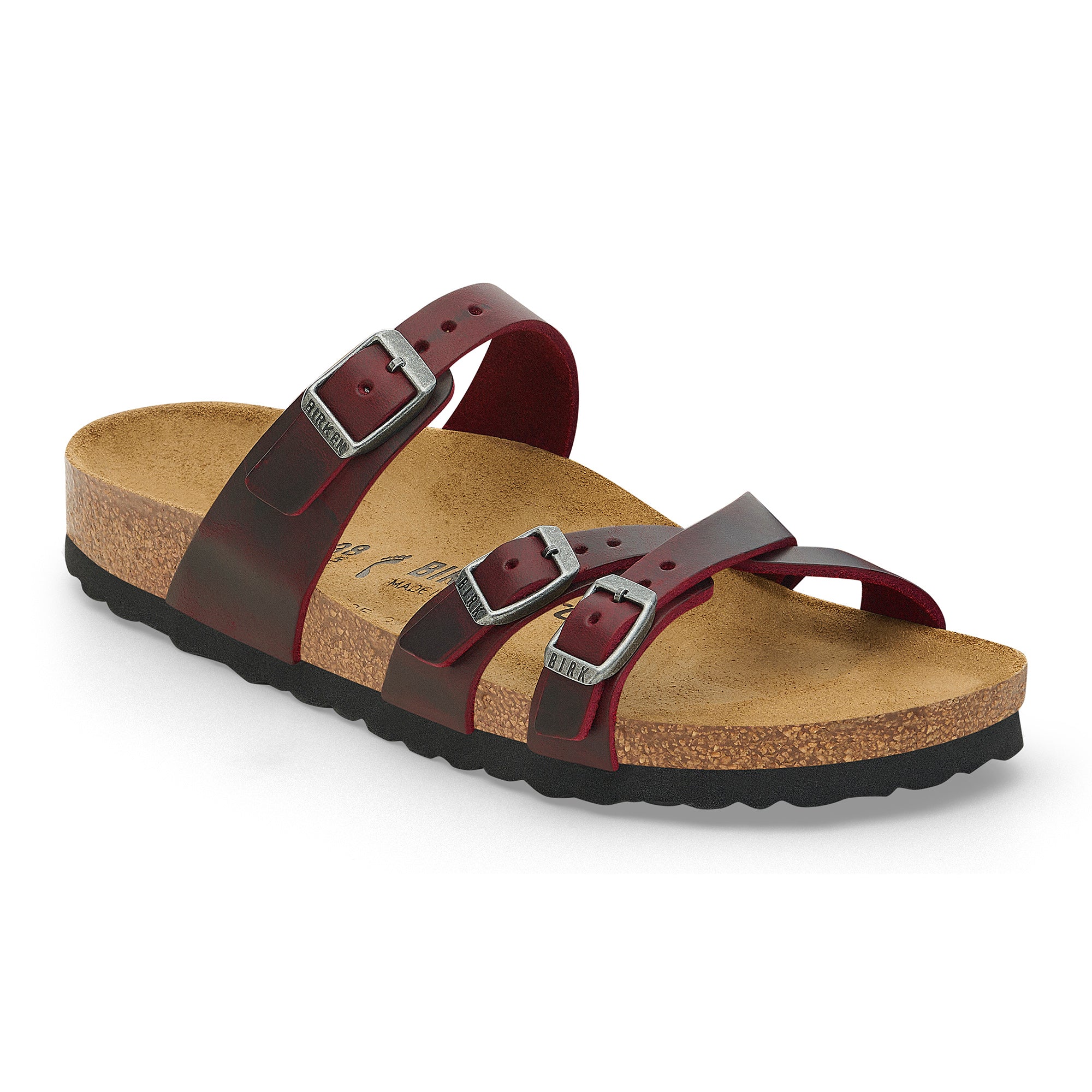 Birkenstock Franca zinfandel oiled leather