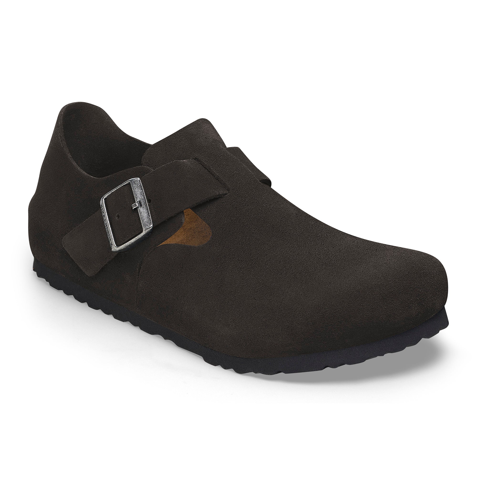 Birkenstock London black oiled leather