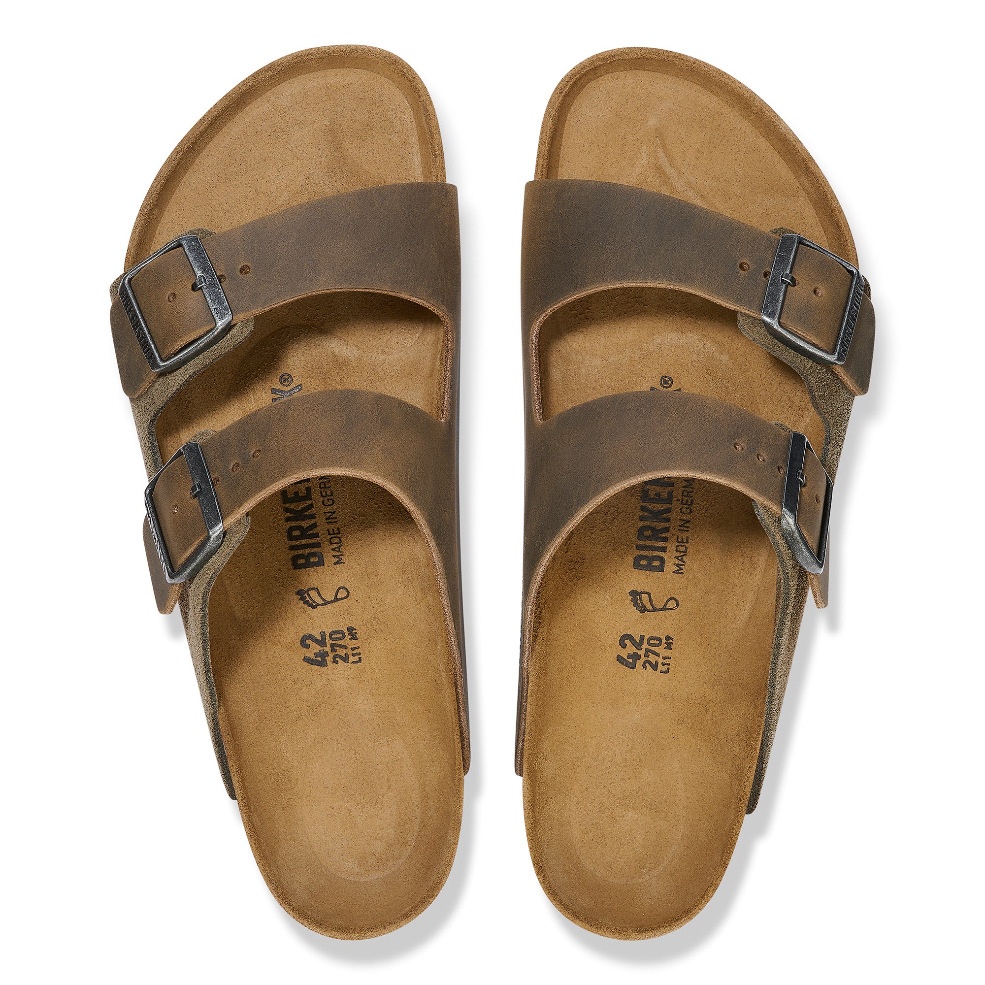 Birkenstock Arizona thyme suede/oiled leather