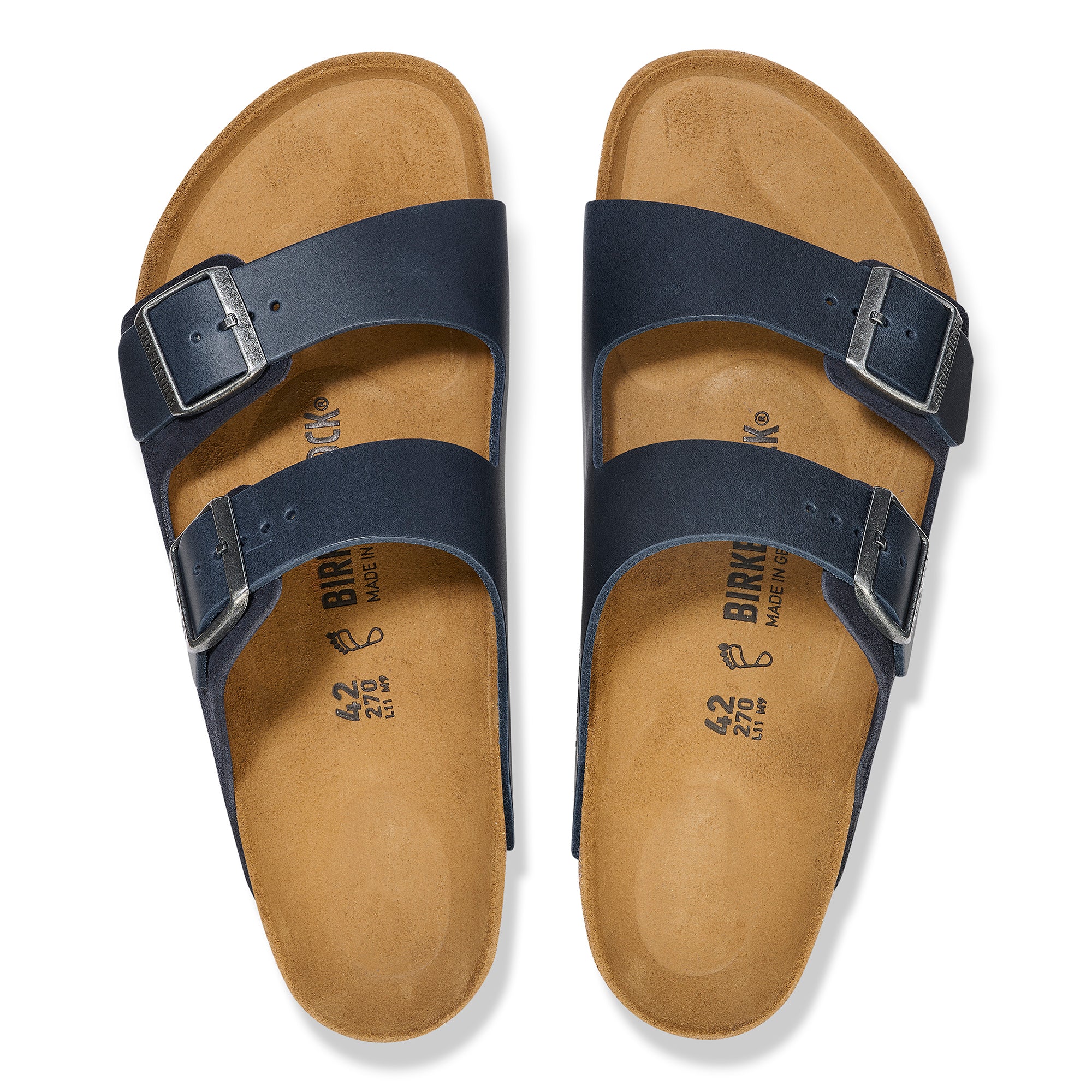 Birkenstock Arizona midnight suede/oiled leather