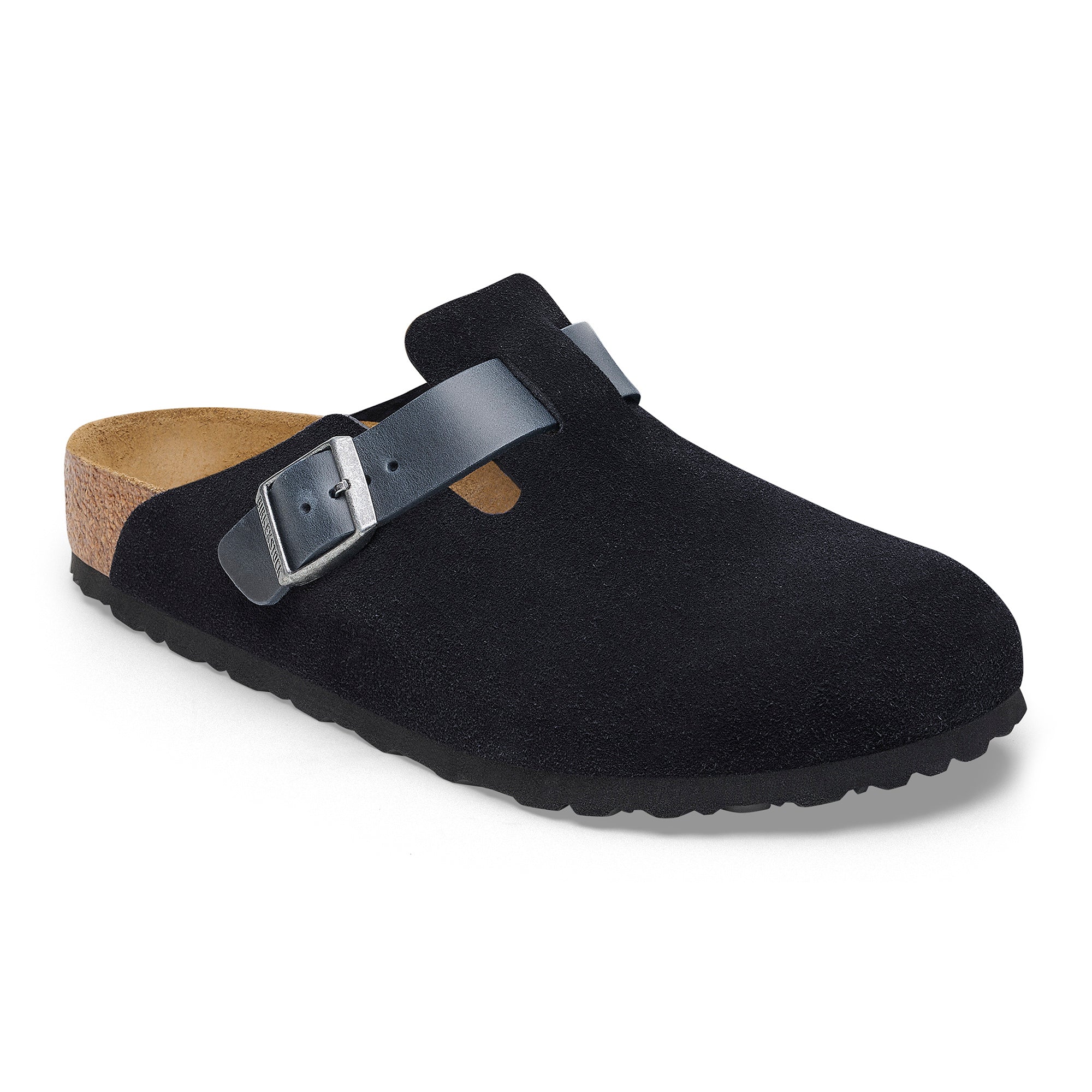 Birkenstock Boston midnight suede/oiled leather