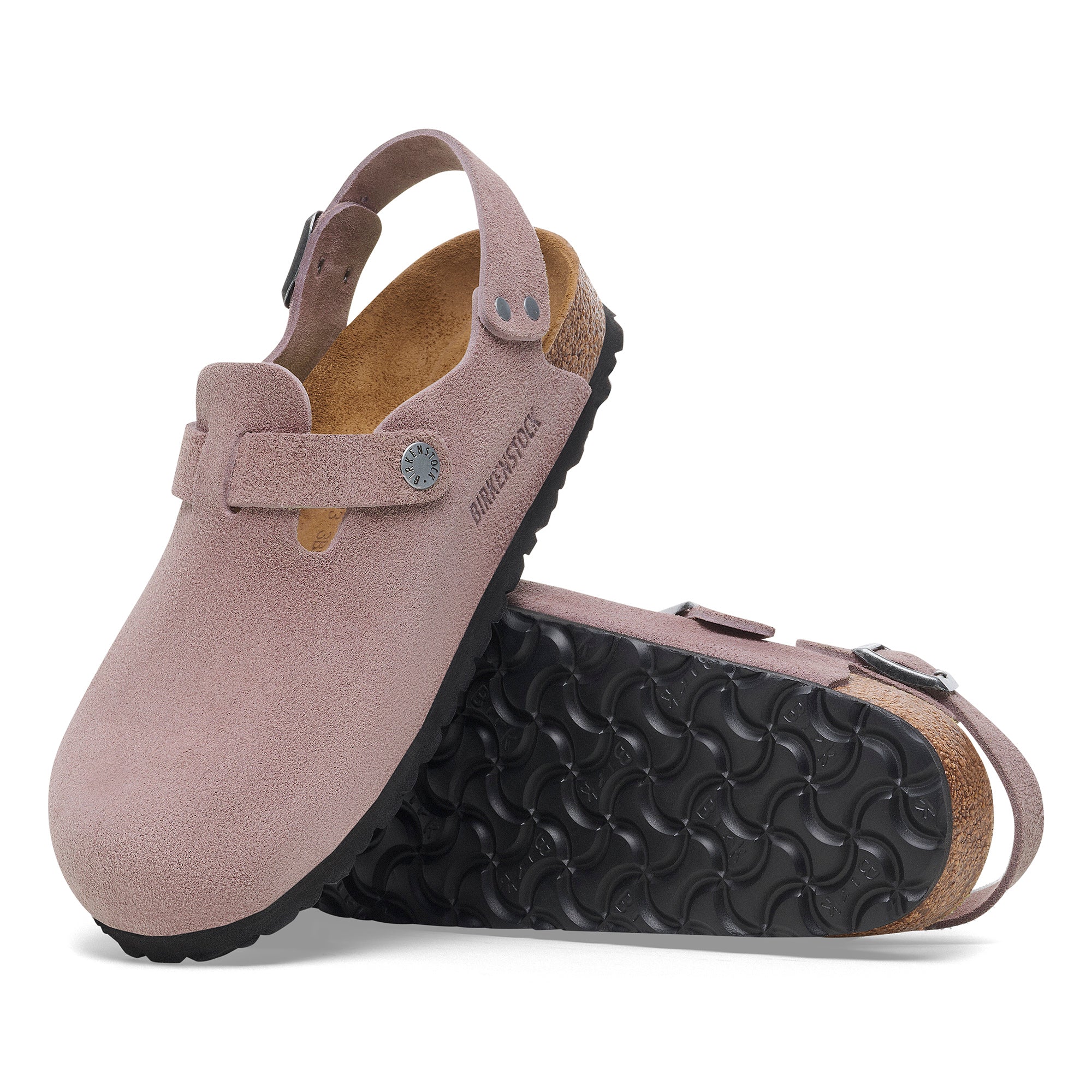 Birkenstock Tokio faded purple suede