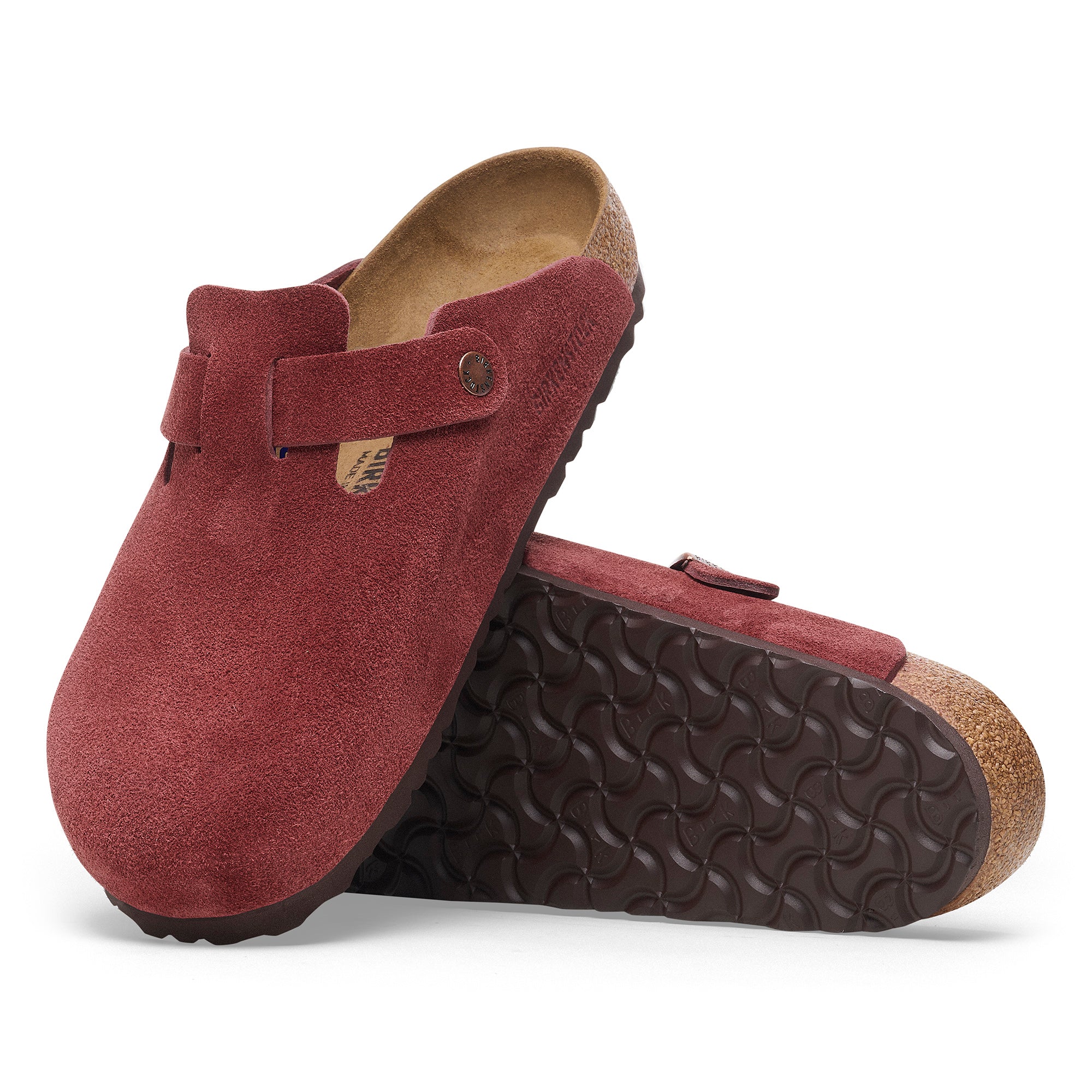 Birkenstock Boston zinfandel suede Birkenstock Boston zinfandel suede