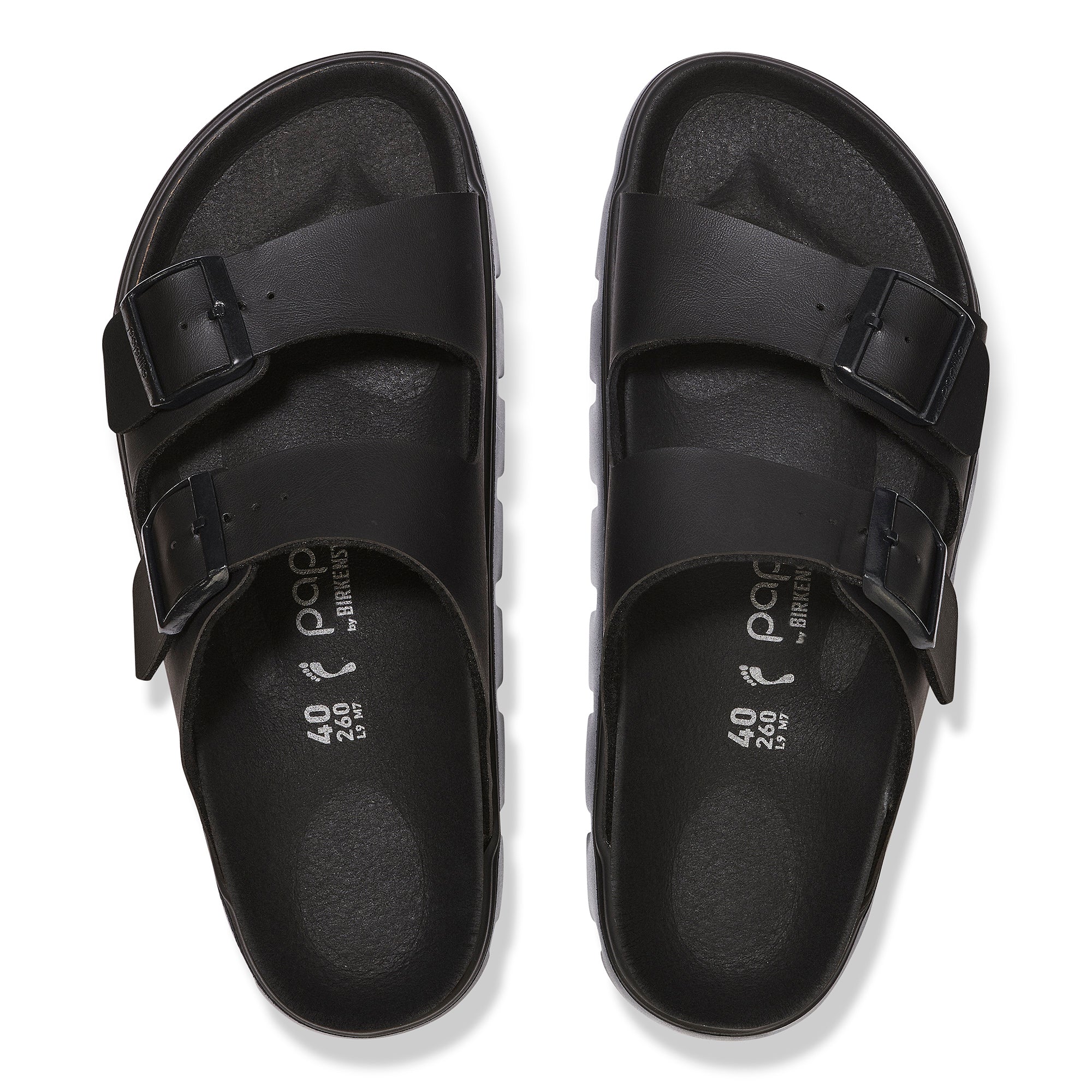 Papillio Arizona Chunky black\black Birko-Flor by Birkenstock