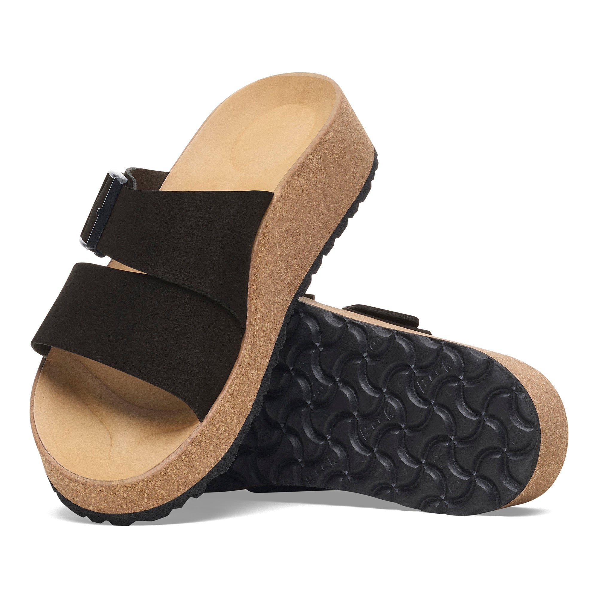 Papillio Almina black nubuck by Birkenstock