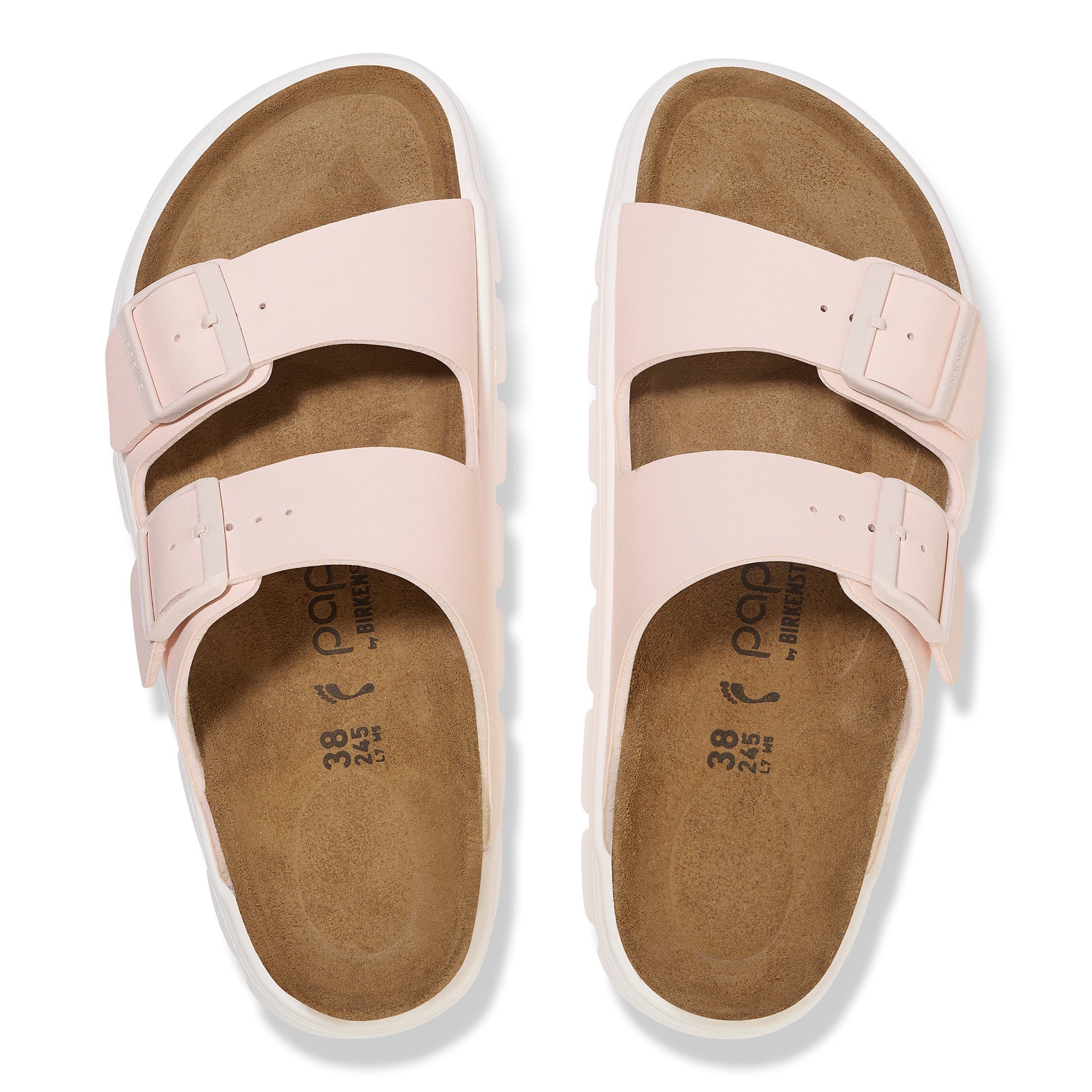 Papillio Arizona Chunky light rose Birko-Flor by Birkenstock