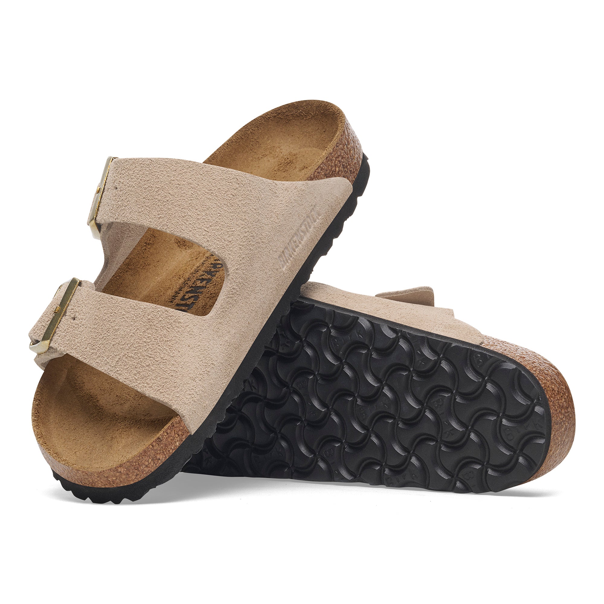 Birkenstock Arizona sandcastle suede