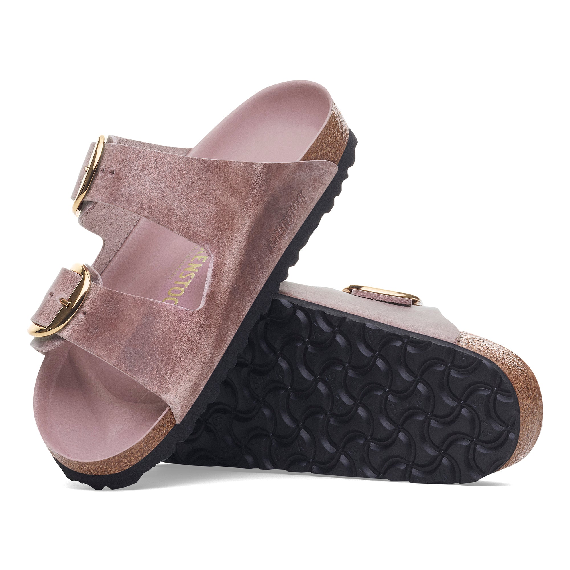 Birkenstock Arizona Big Buckle lavender oiled leather