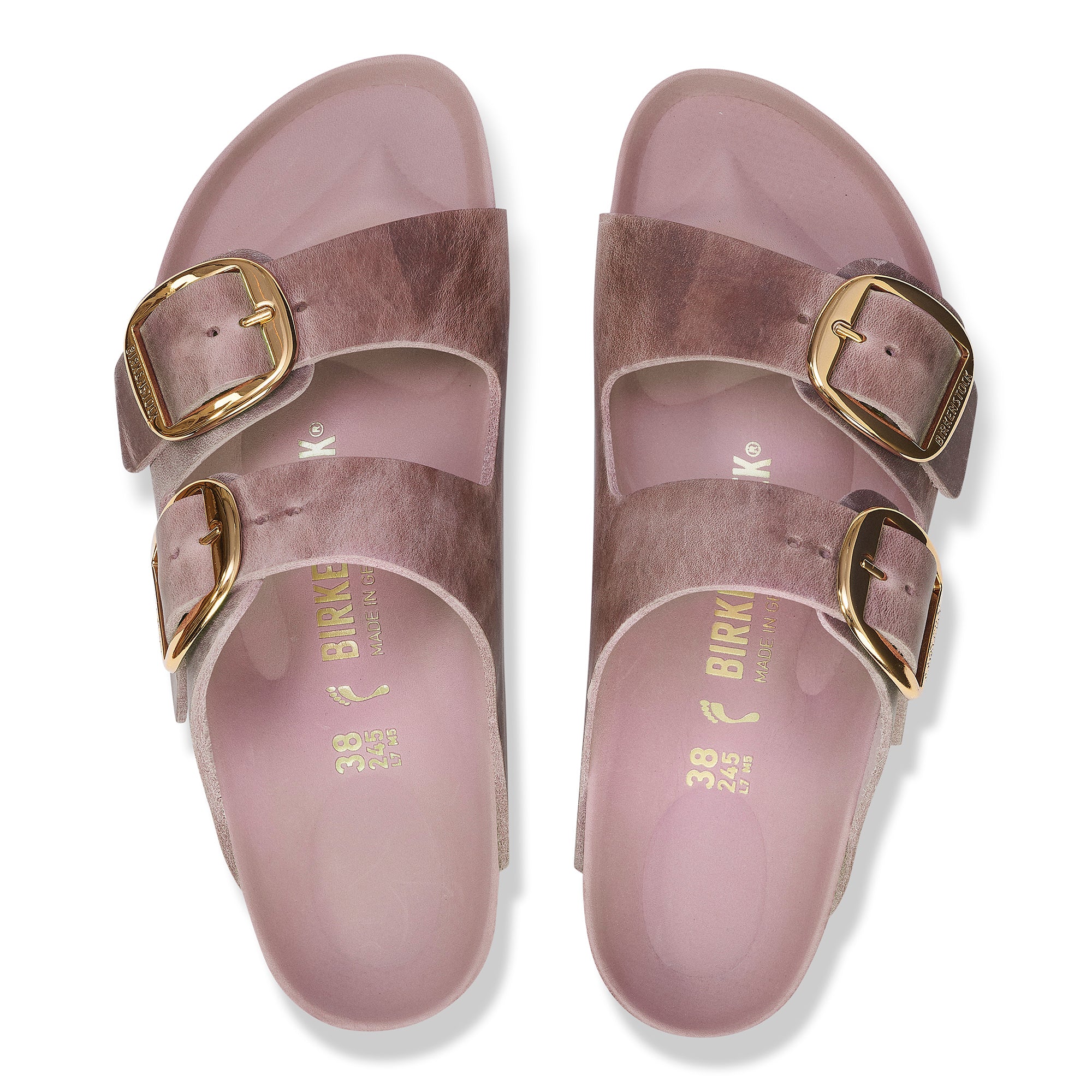 Birkenstock Arizona Big Buckle lavender oiled leather