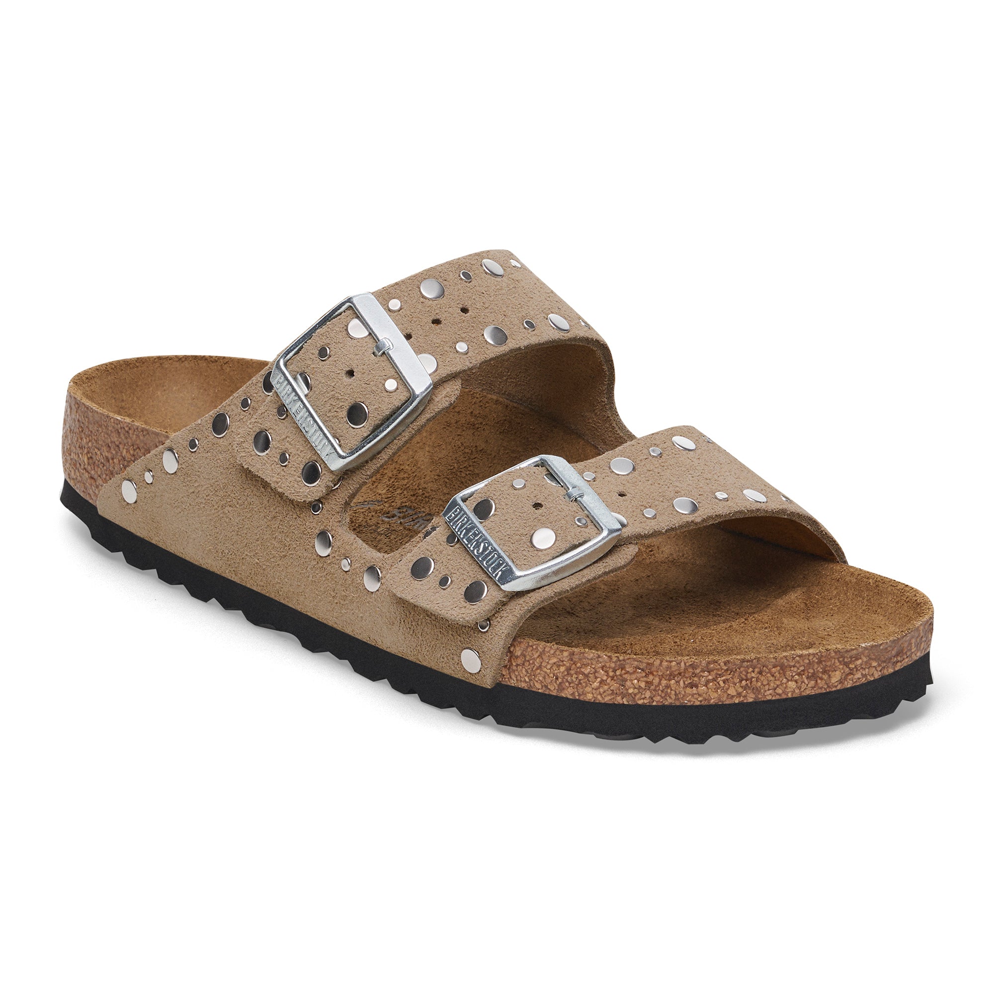 Birkenstock Arizona Rivets taupe suede