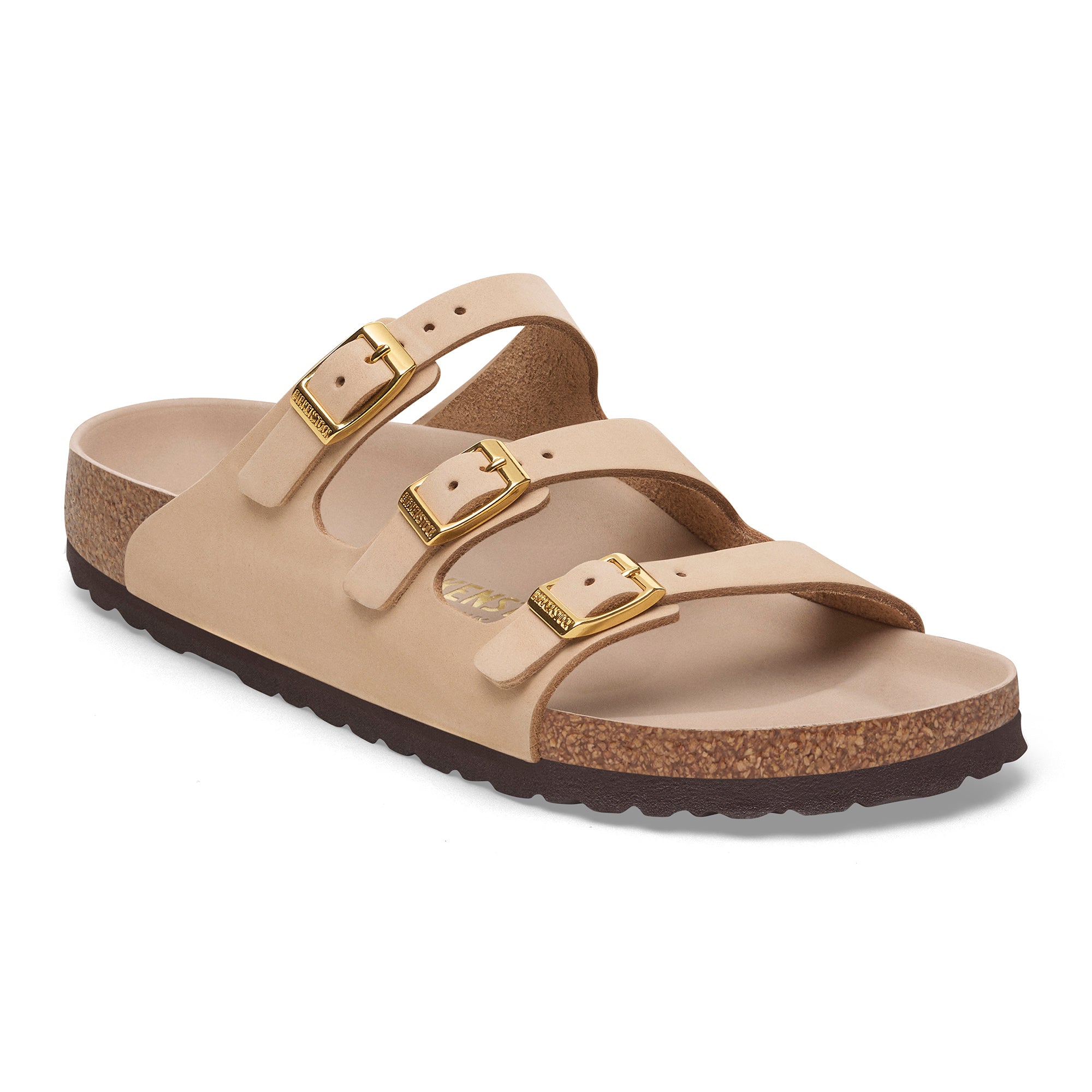 Birkenstock Florida Hex sandcastle nubuck
