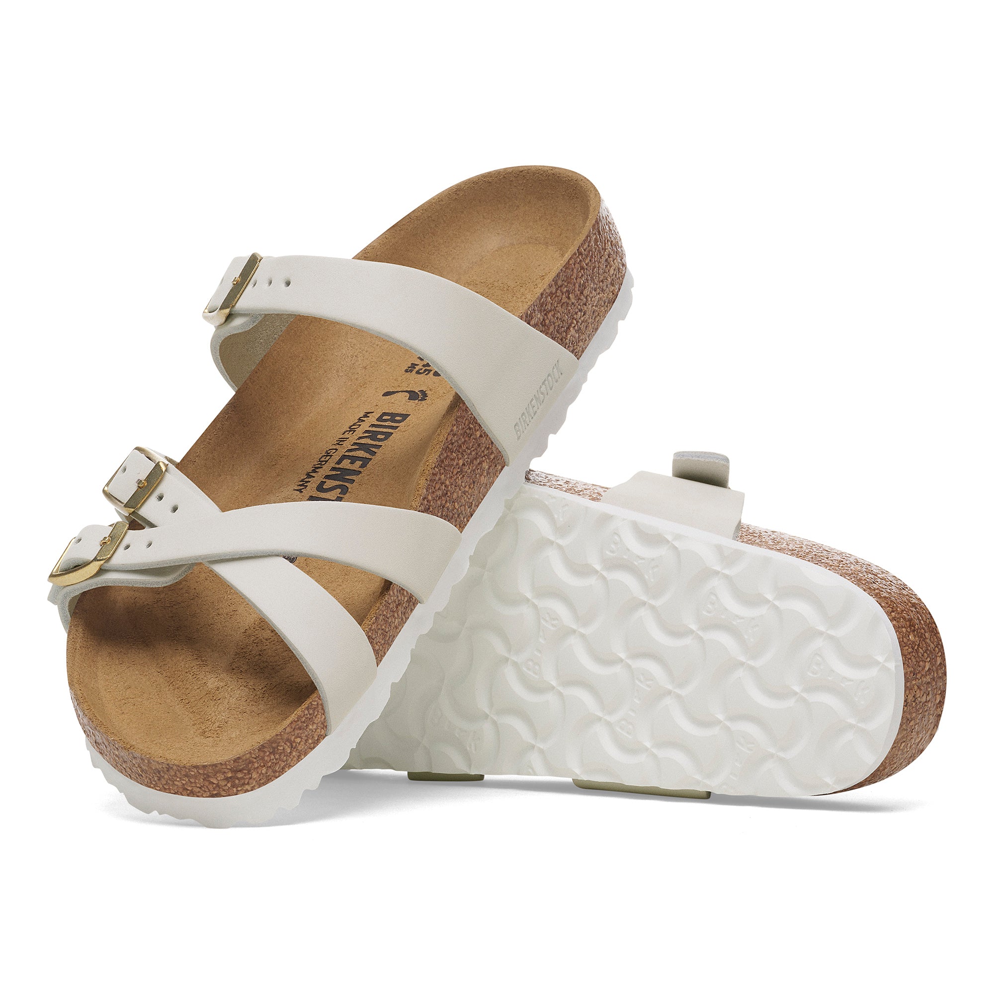 Birkenstock Franca antique white nubuck