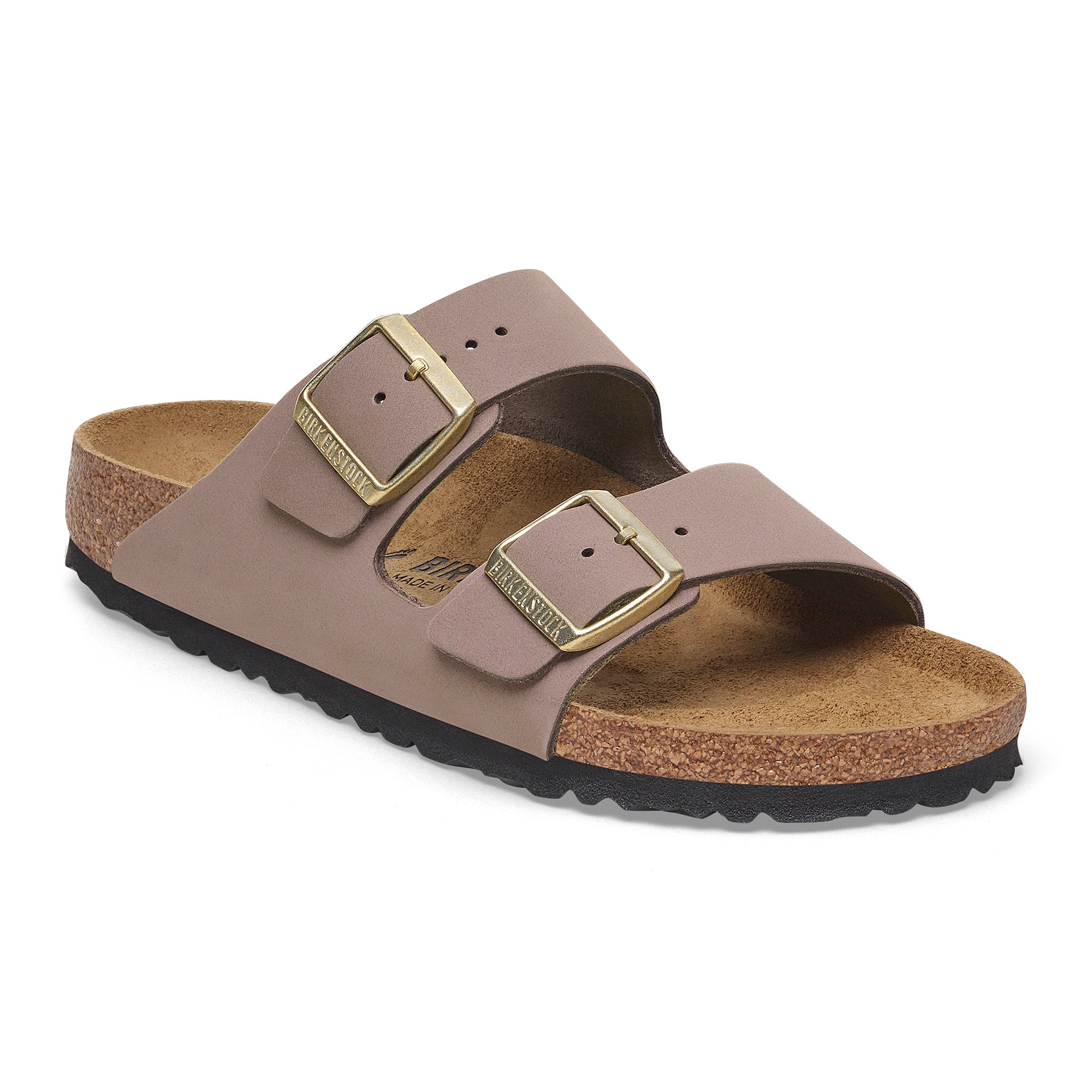 Birkenstock Arizona faded purple nubuck