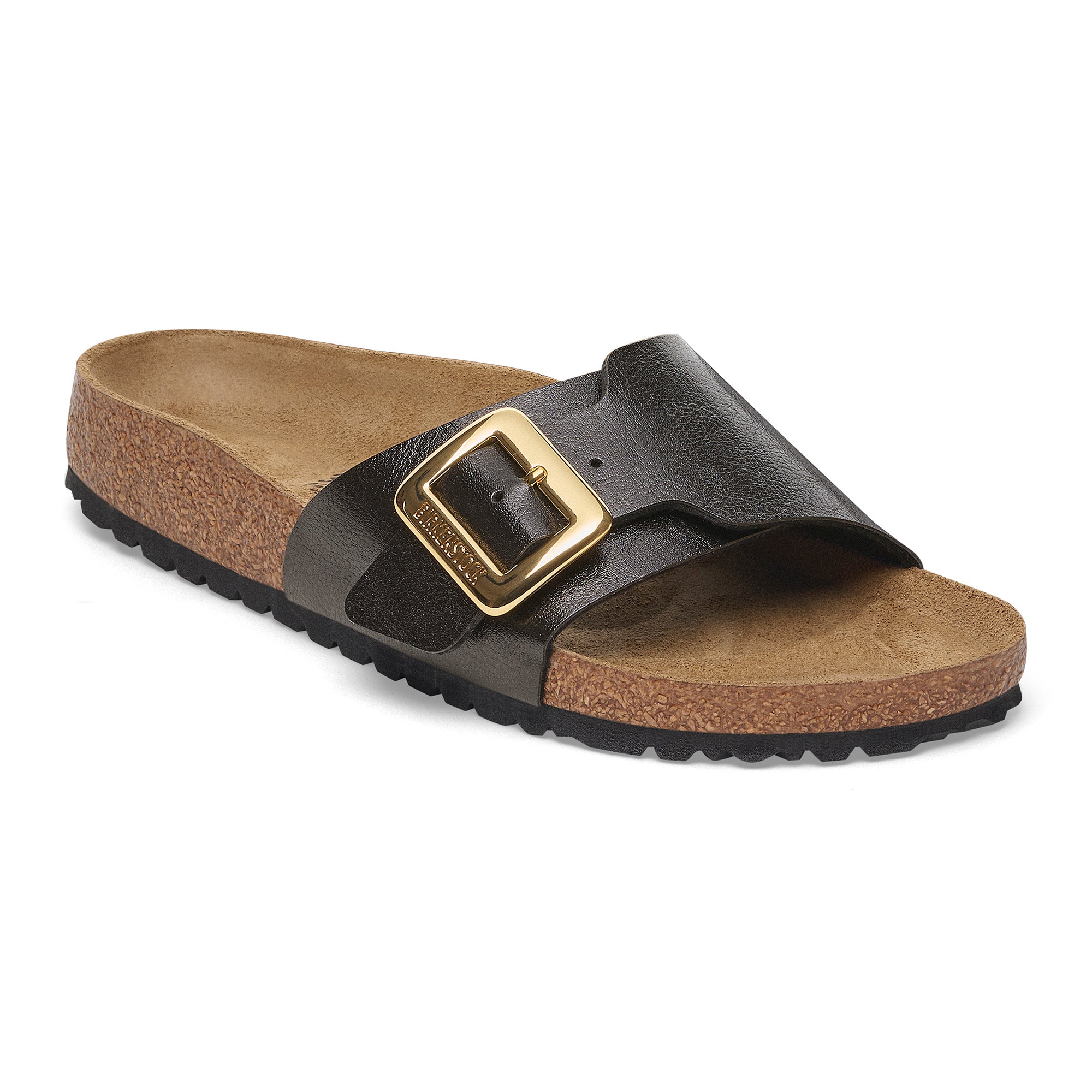 Birkenstock Catalina Luxe Buckle graceful licorice Birko-Flor