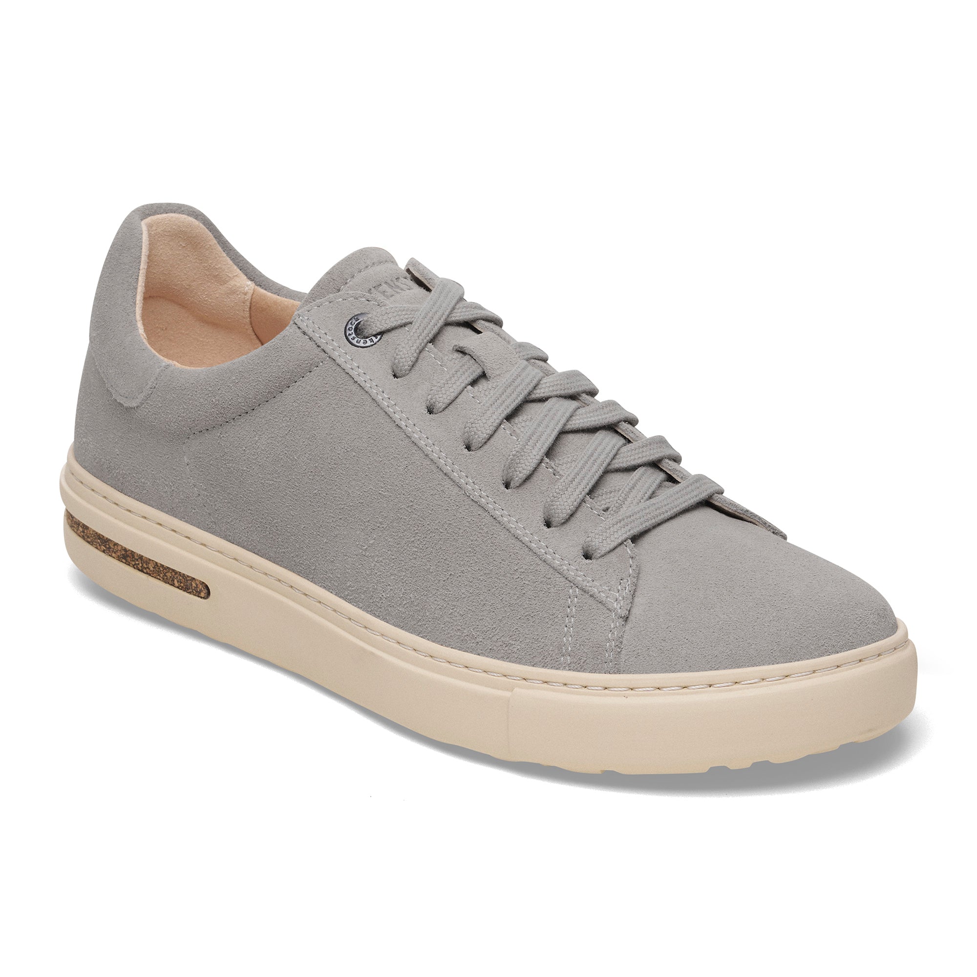 Birkenstock Bend Low stone coin suede