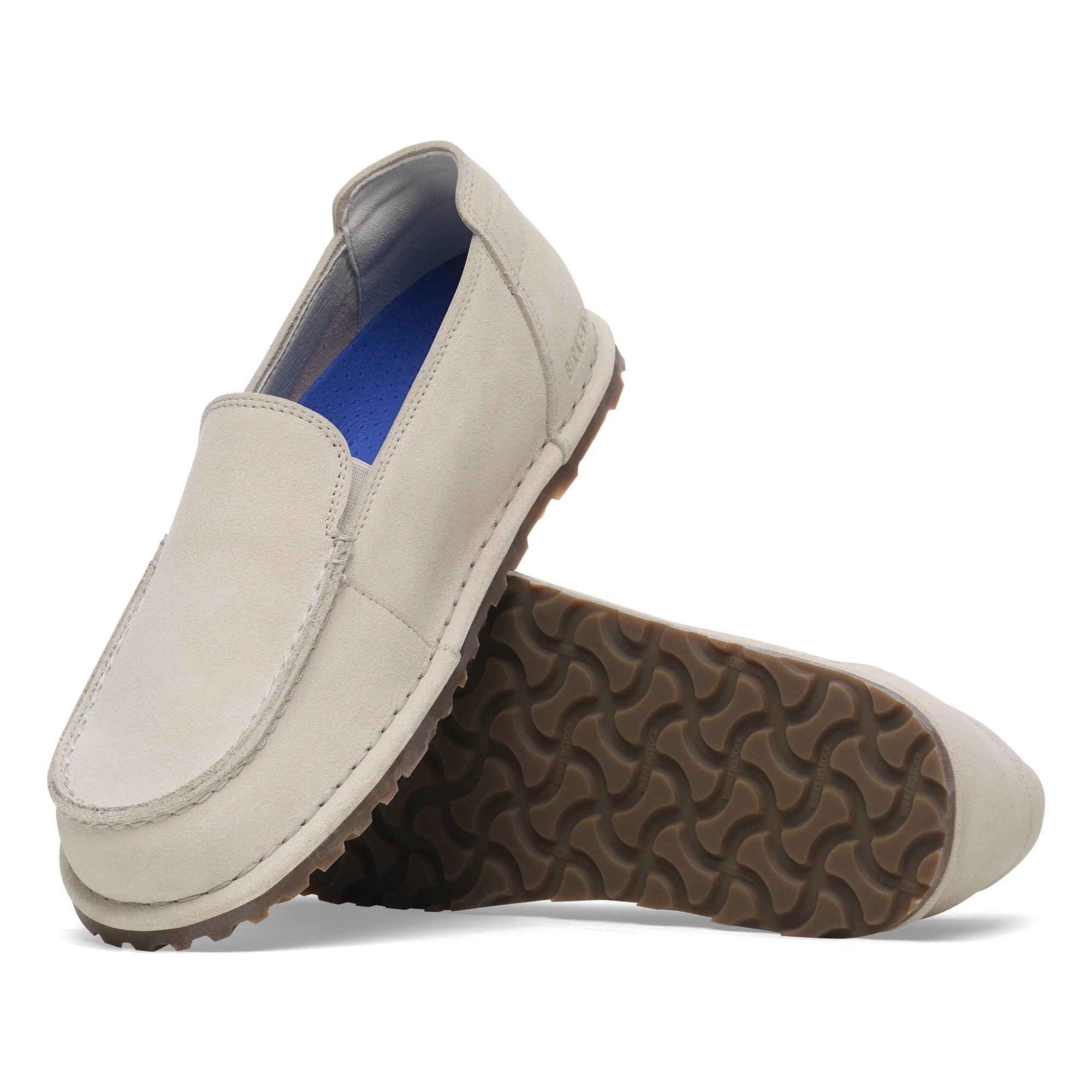 Birkenstock Utti Slip On antique white suede