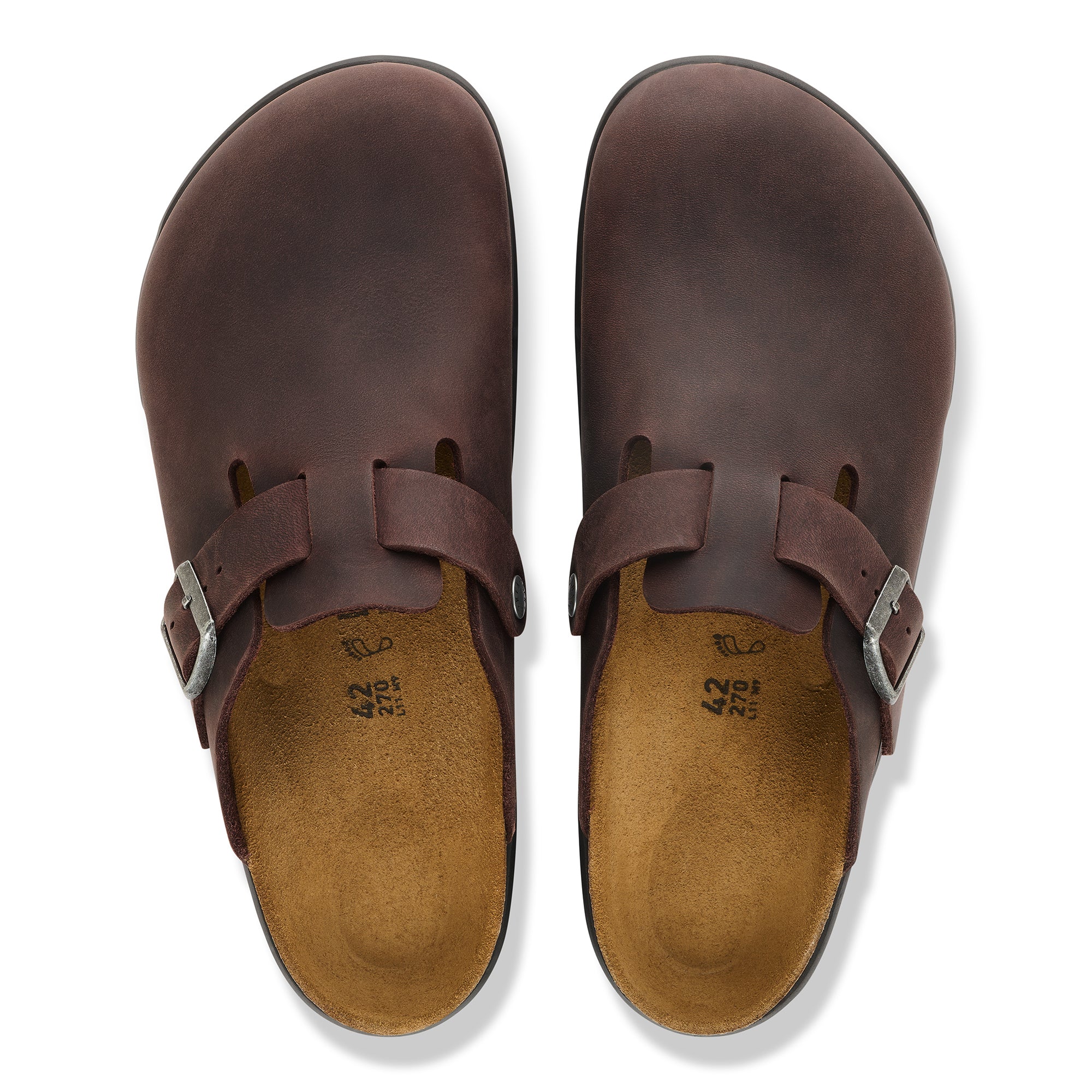 BIRKENSTOCK Boston オイルドレザー Habana EU42 Birkenstock Men's Boston Crosstown habana oiled leather