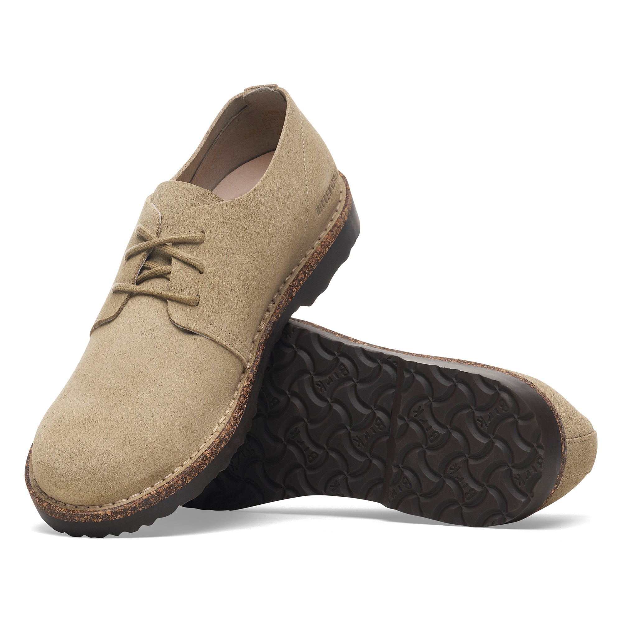 Birkenstock Men's Uppsala Lace Low faded khaki suede