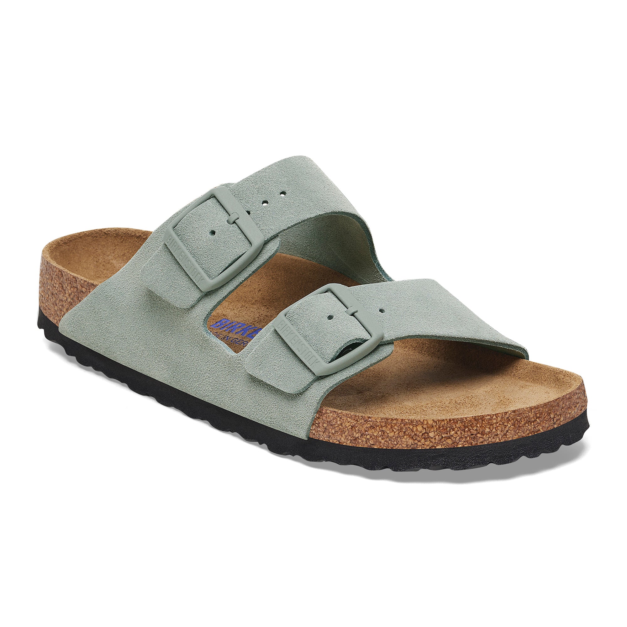 Birkenstock Arizona Soft Footbed pure sage suede