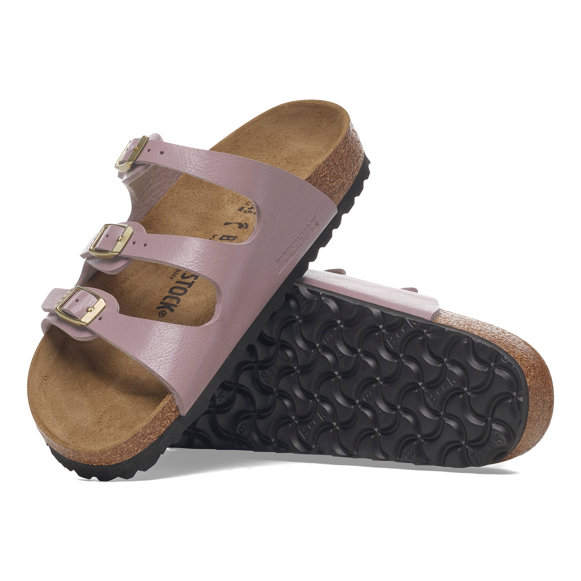 Birkenstock Florida graceful faded purple Birko-Flor