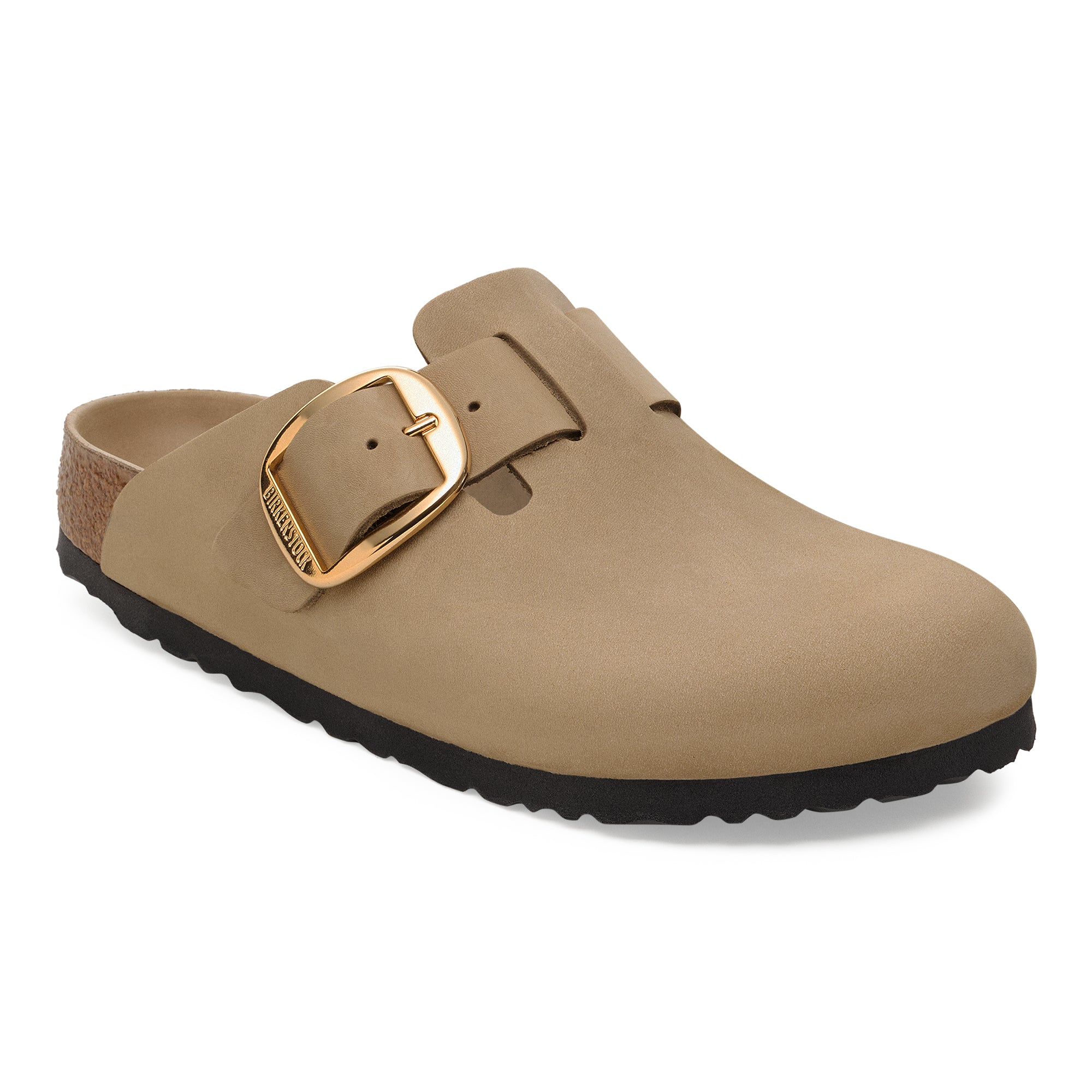 Birkenstock Boston Big Buckle tobacco oiled leather