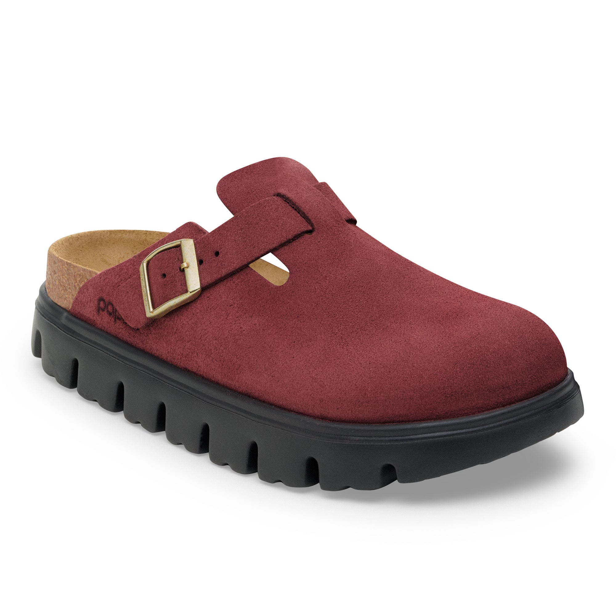 popopoページ Papillio Boston Chunky zinfandel suede by Birkenstock
