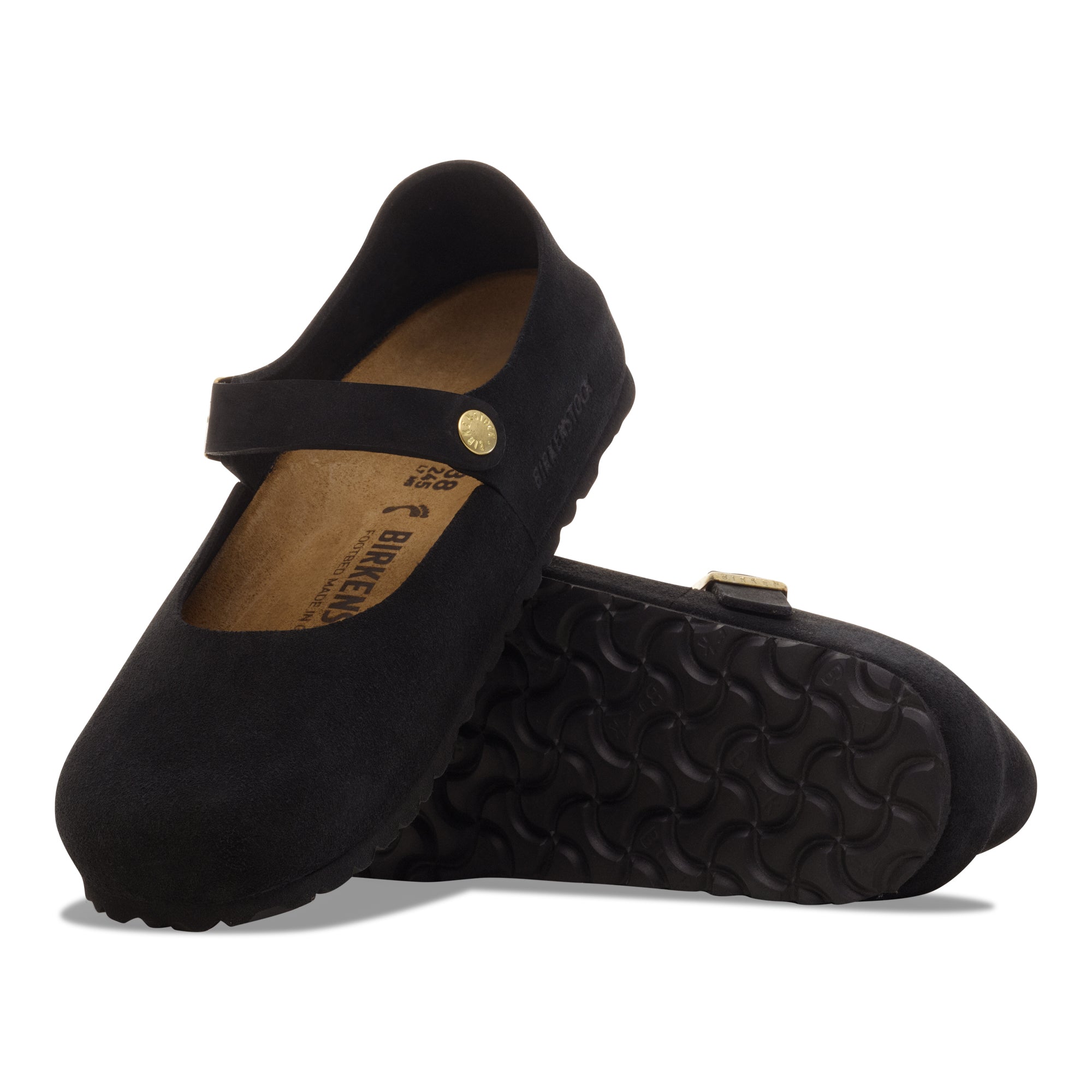 Birkenstock Mantova black suede