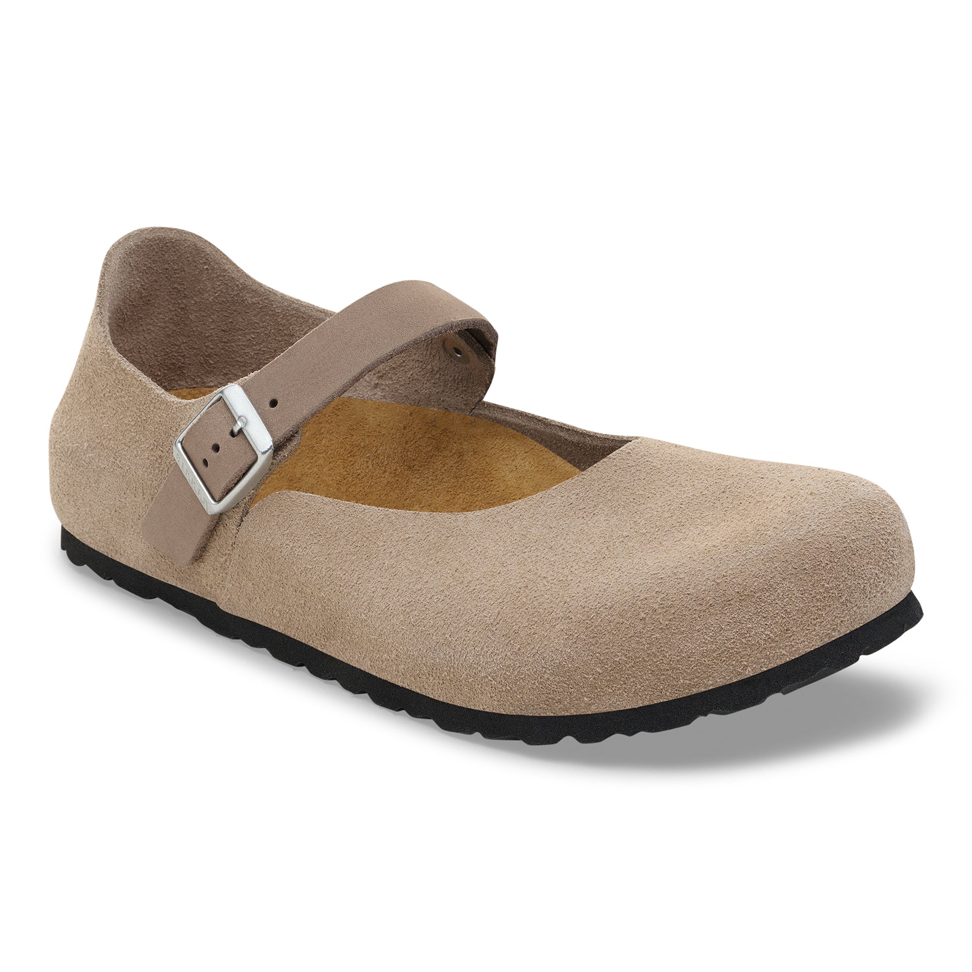 Birkenstock Mantova taupe suede