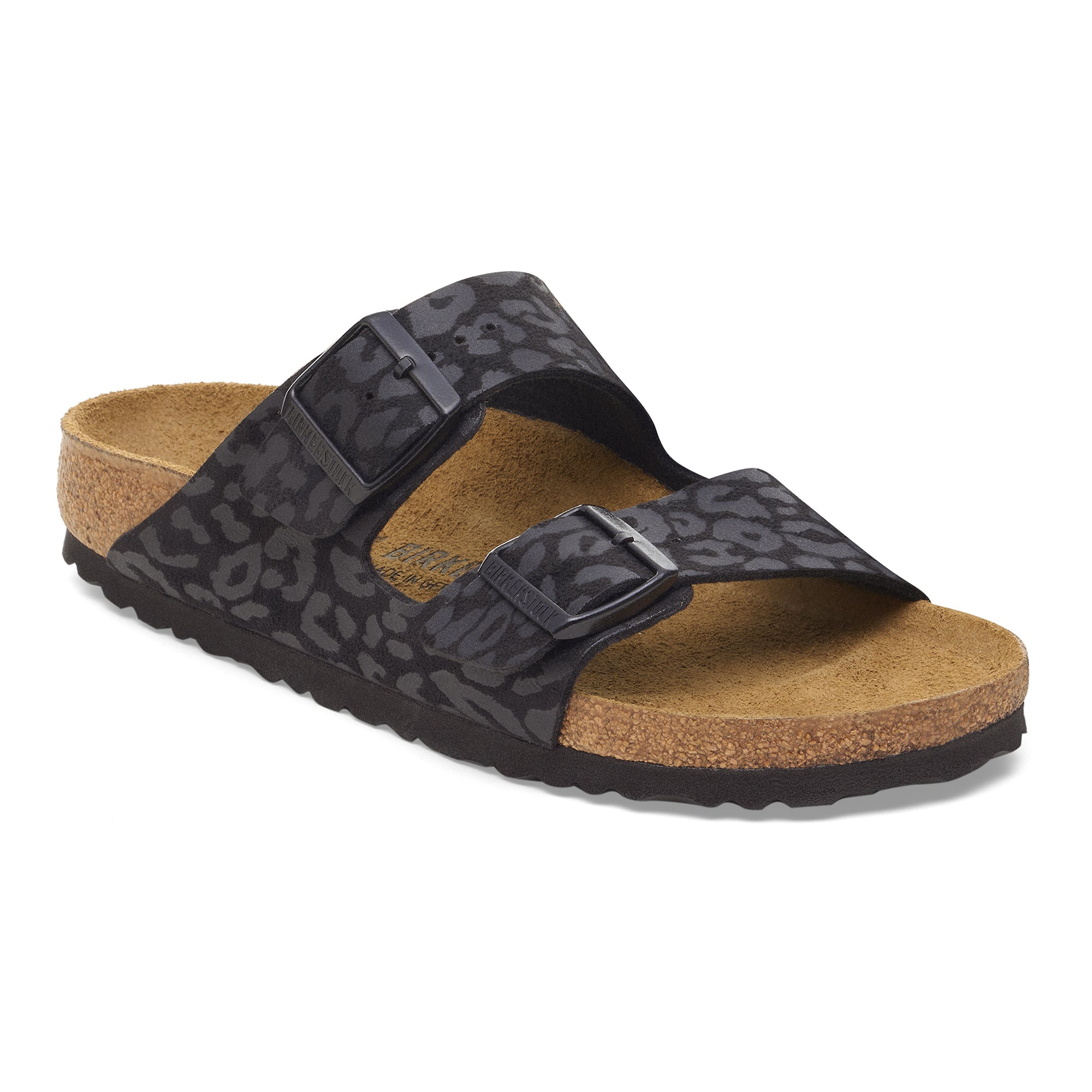 Birkenstock Arizona silky leo black Birkibuc