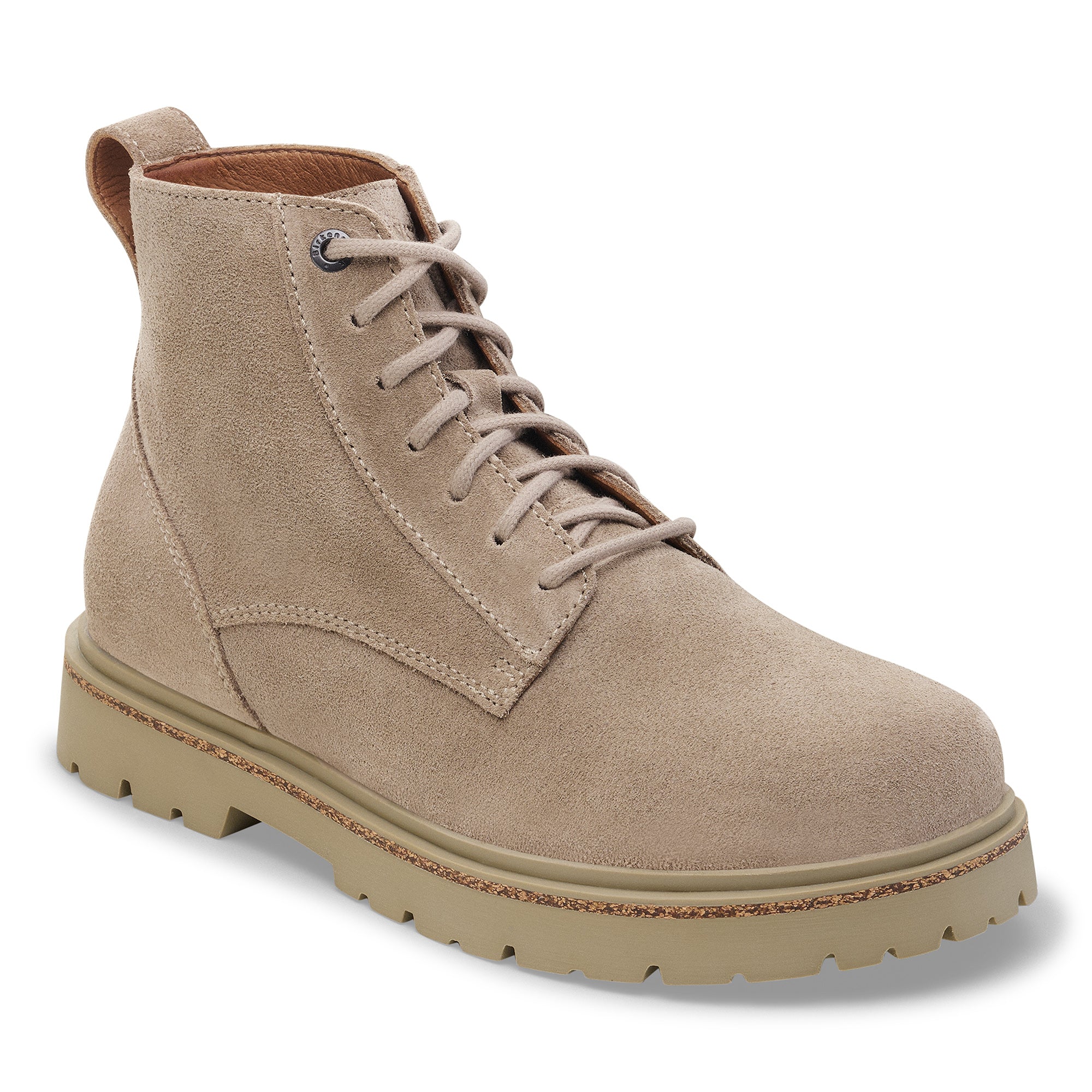 Birkenstock Men's Highwood Lace Mid taupe suede