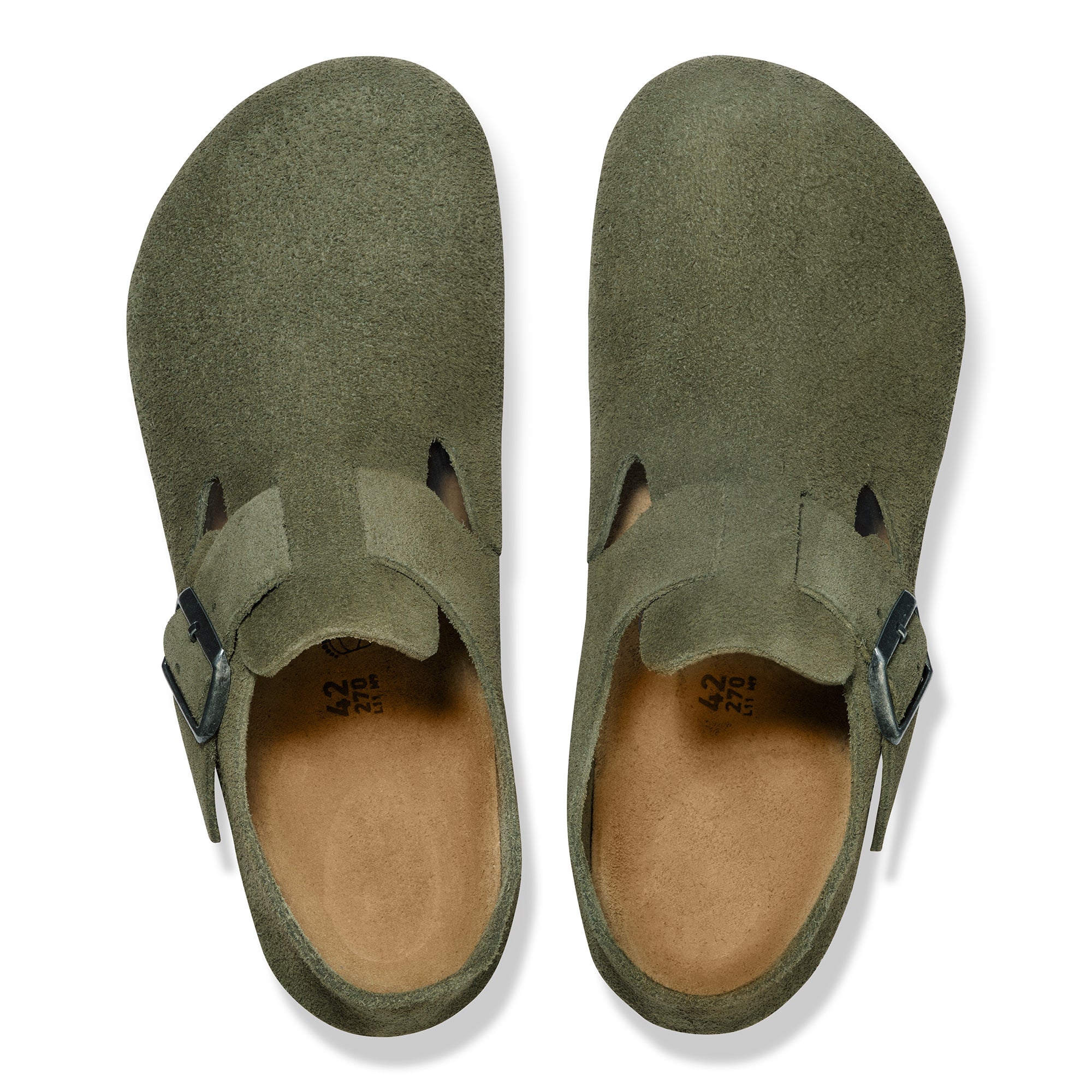 Birkenstock London thyme suede