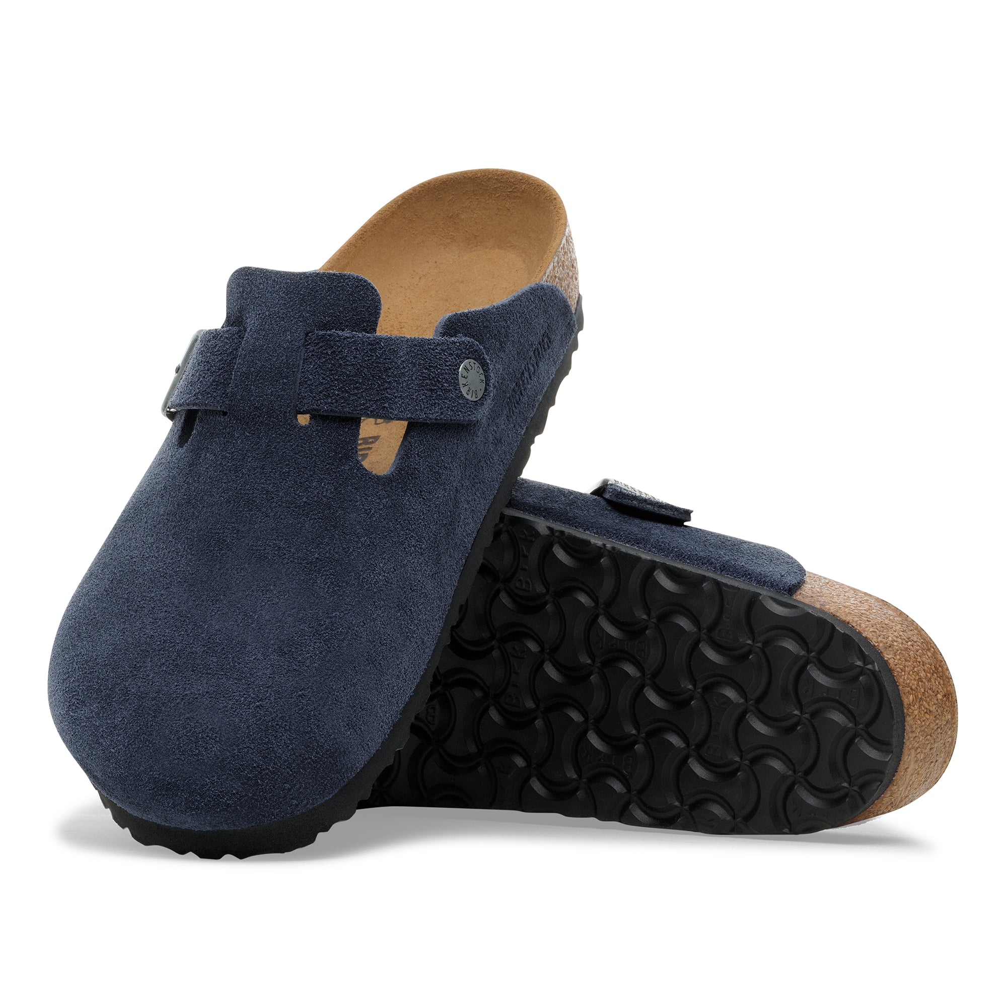 Birkenstock Boston new navy suede