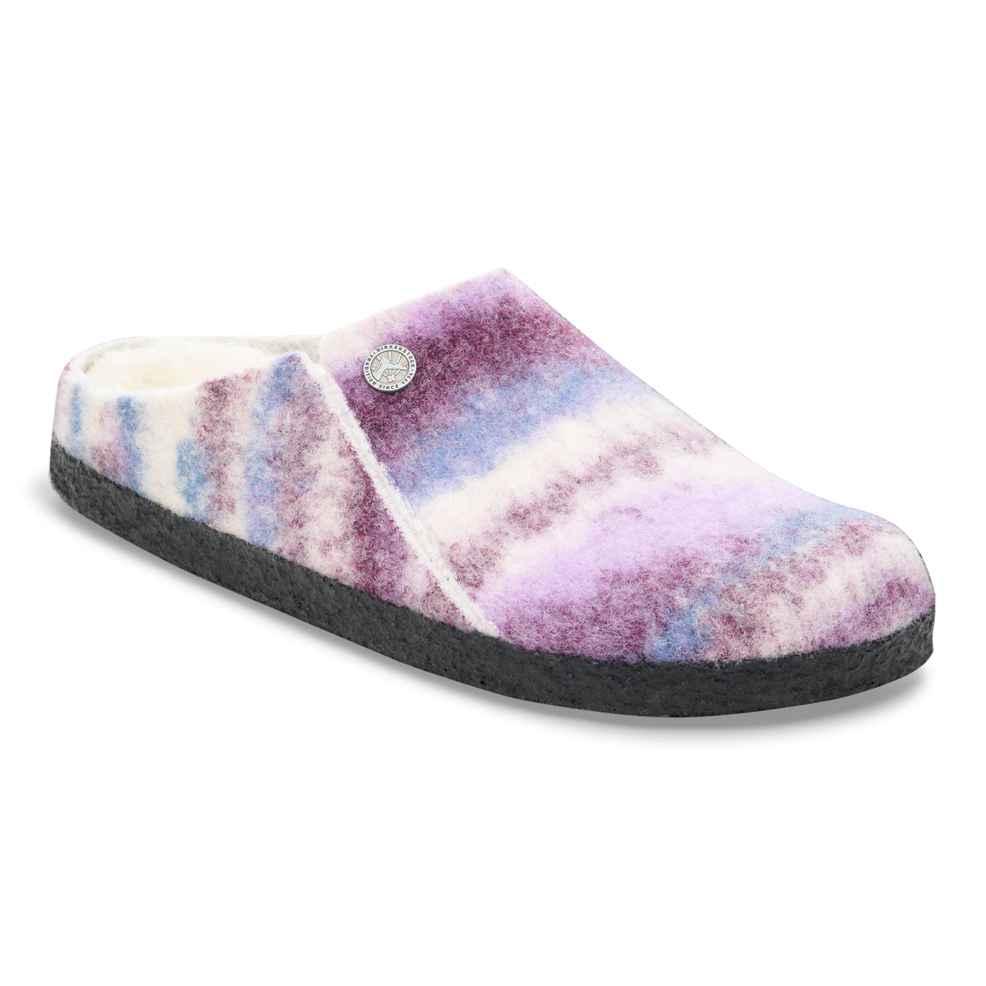 Birkenstock Zermatt Shearling multi mauve wool/natural shearling